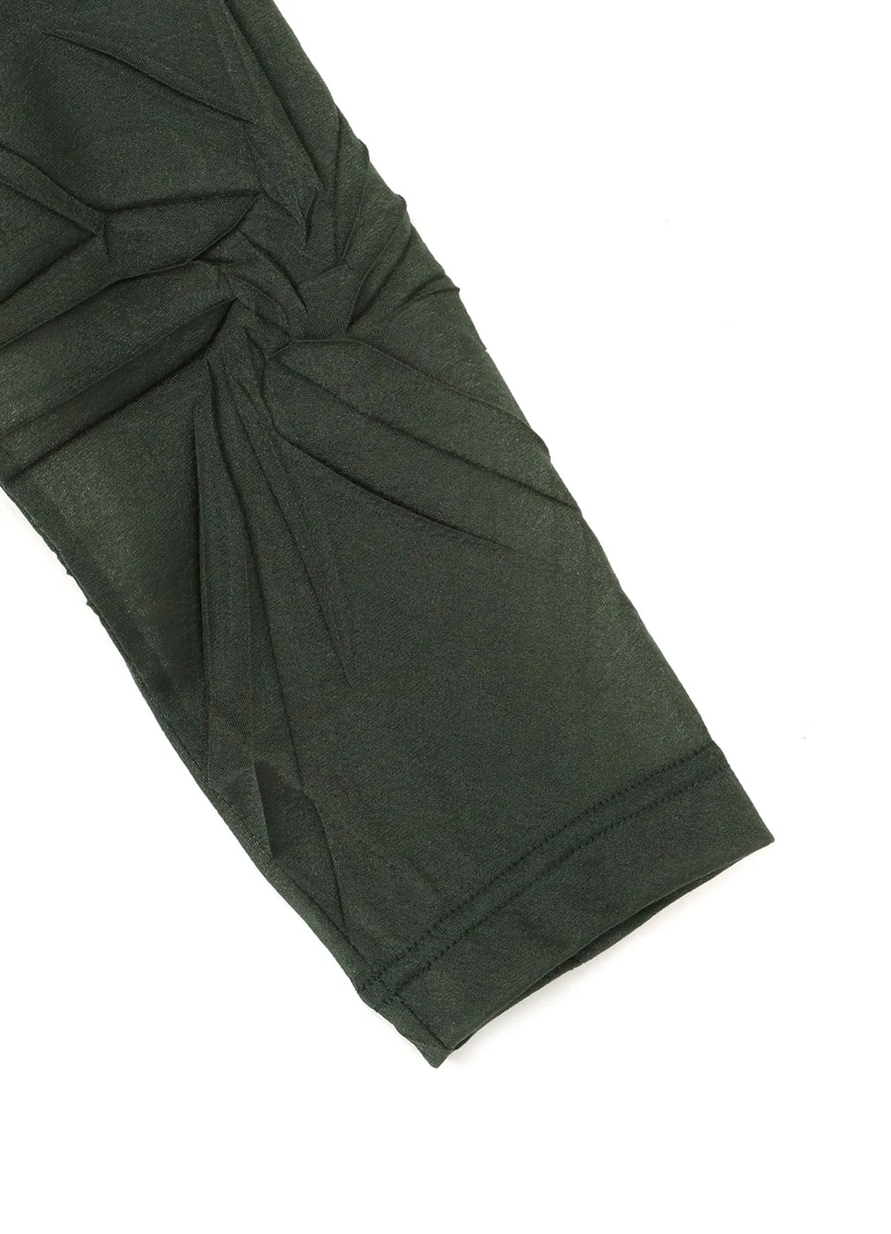 RANDOM WRINKLE PLEATS ROUND NECK LONG SLEEVE sold by Yohji Yamamoto product image thumbnail 5