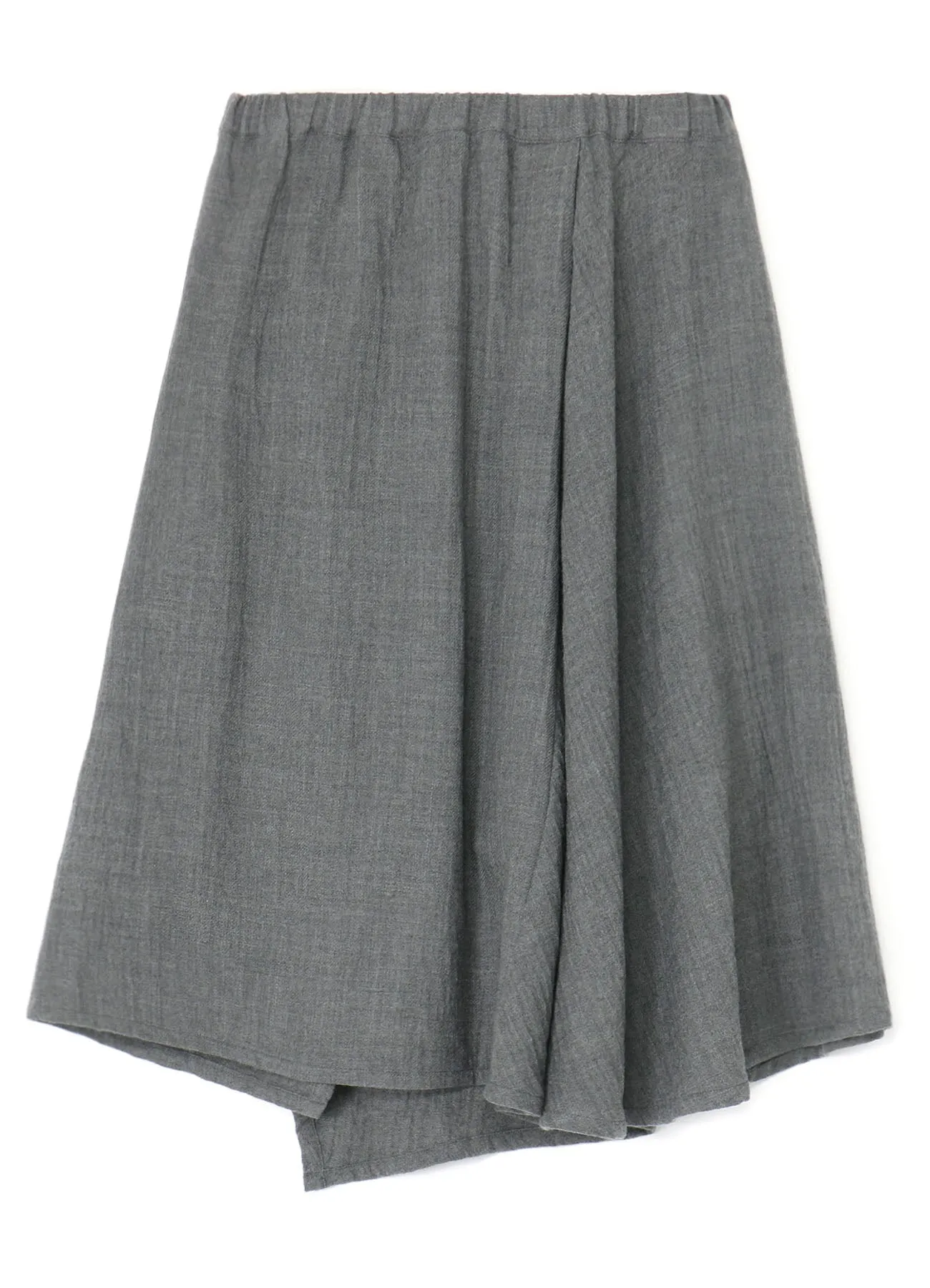 WOOL ASYMMETRIC SKIRT sold by Yohji Yamamoto product image thumbnail 3