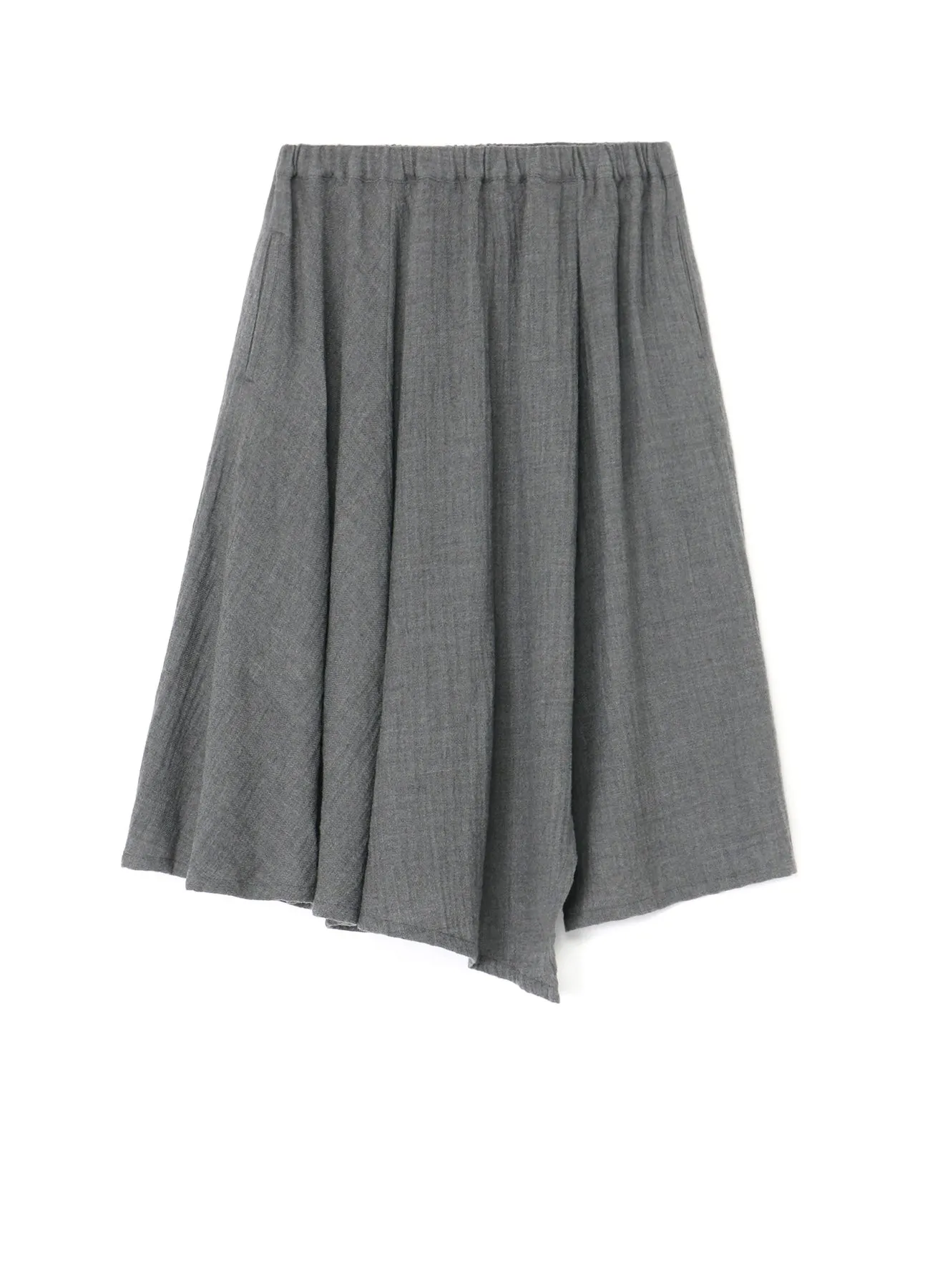 WOOL ASYMMETRIC SKIRT sold by Yohji Yamamoto