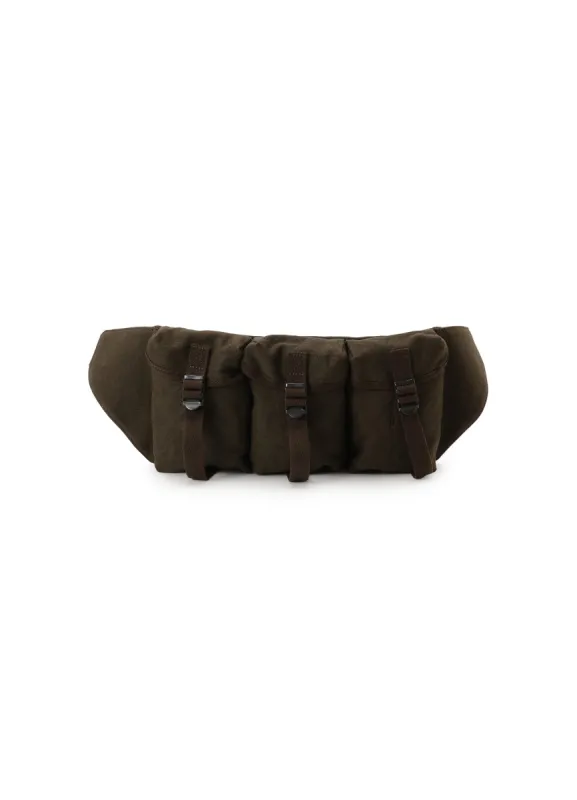 COTTON LINEN GABARDINE WAIST BAG sold by Yohji Yamamoto