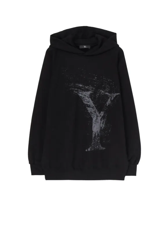 Y'S LOGO BIG HOODIE sold by Yohji Yamamoto