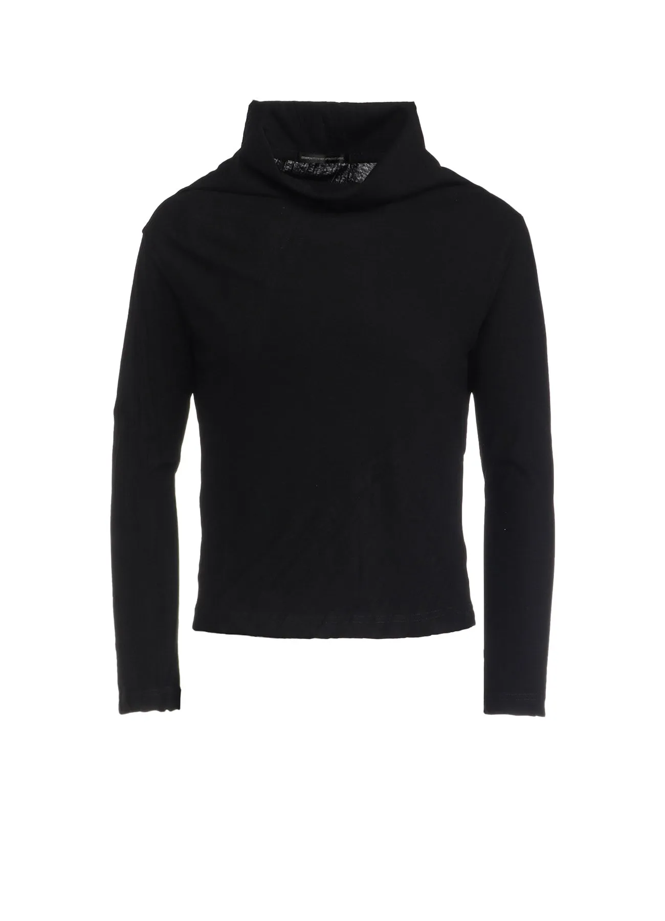 COTTON JERSEY WRINKLE PRECESS OFF NECK T sold by Yohji Yamamoto