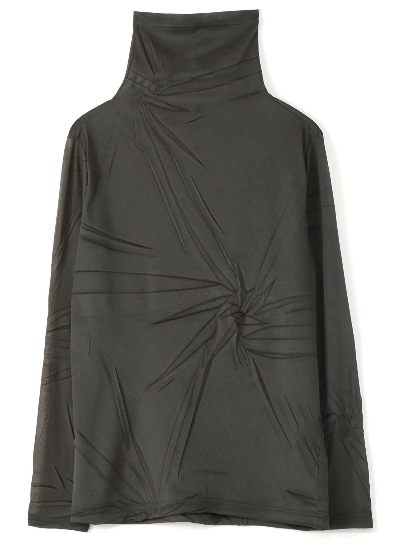 RANDOM WRINKLE PLEATS HIGH NECK sold by Yohji Yamamoto product image thumbnail 2