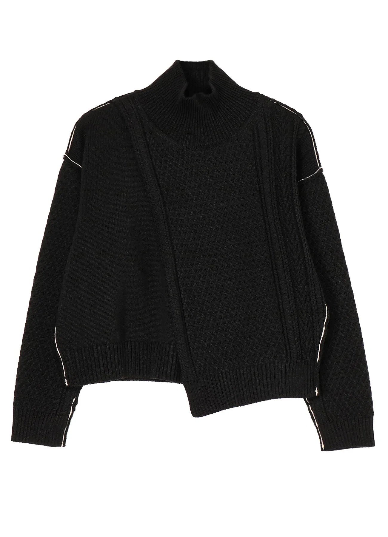 7G1P ALAN KNIT SHORT PULLOVER sold by Yohji Yamamoto product image thumbnail 2