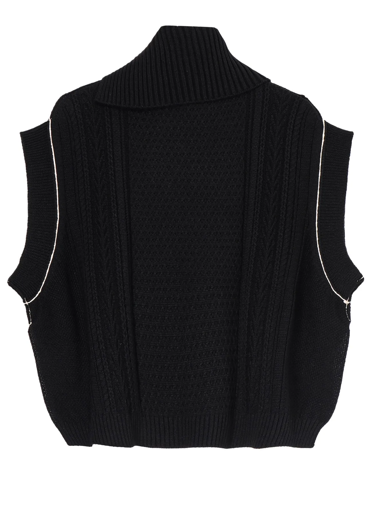 7G1P ALAN KNIT VEST sold by Yohji Yamamoto product image thumbnail 3