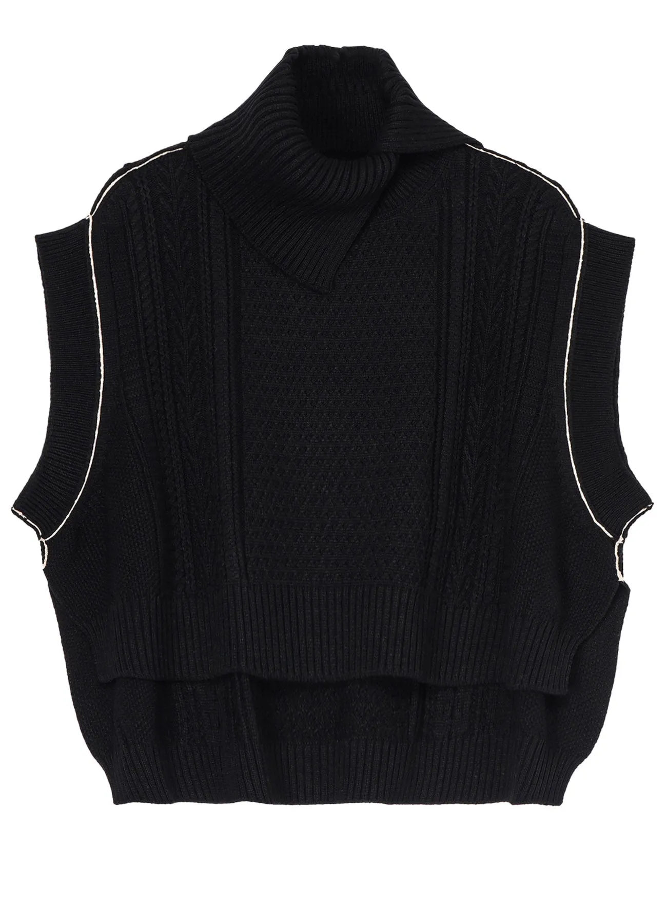 7G1P ALAN KNIT VEST sold by Yohji Yamamoto product image thumbnail 2