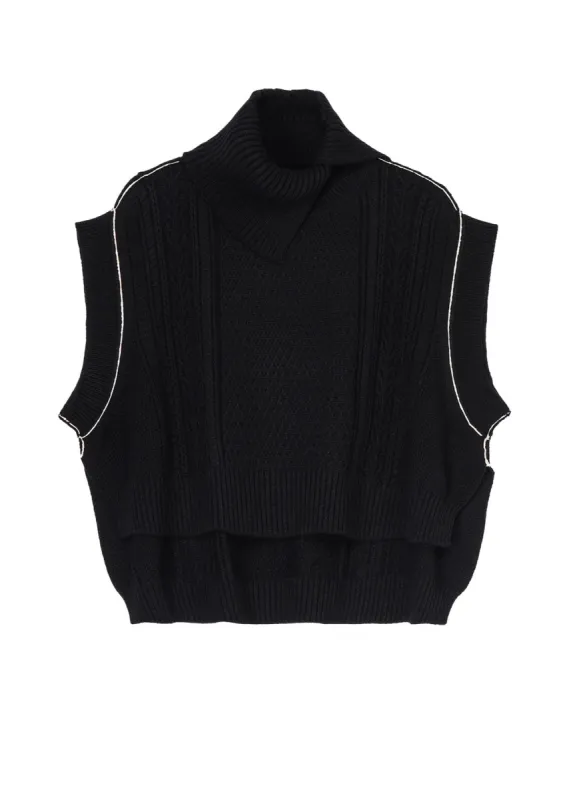 7G1P ALAN KNIT VEST sold by Yohji Yamamoto