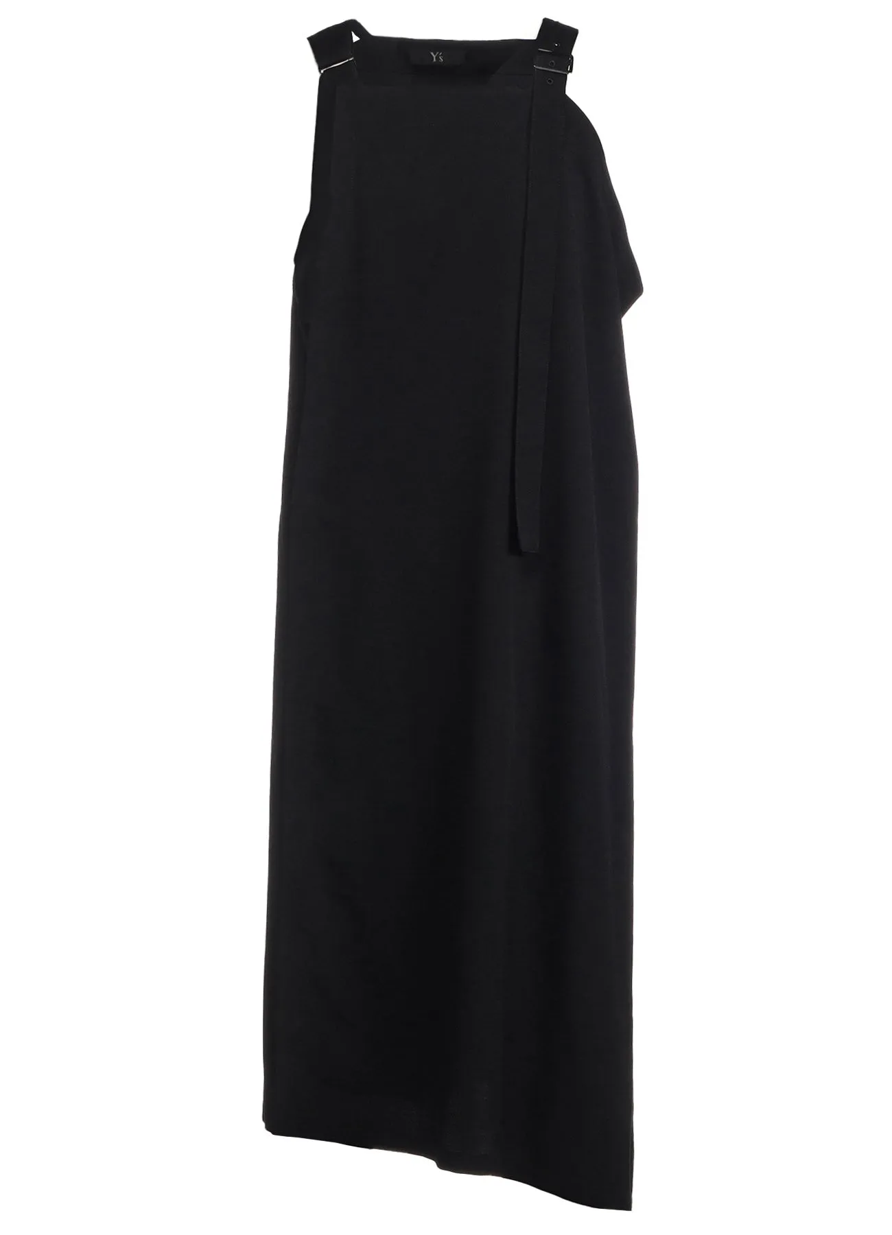 WOOL GABARDINE SHOULDER STRAP DRESS sold by Yohji Yamamoto product image thumbnail 2