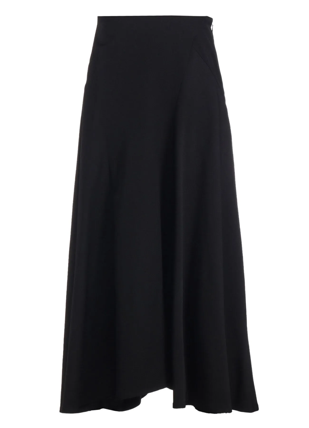 WOOL GABARDINE PANEL FLARE SKIRT sold by Yohji Yamamoto product image thumbnail 2