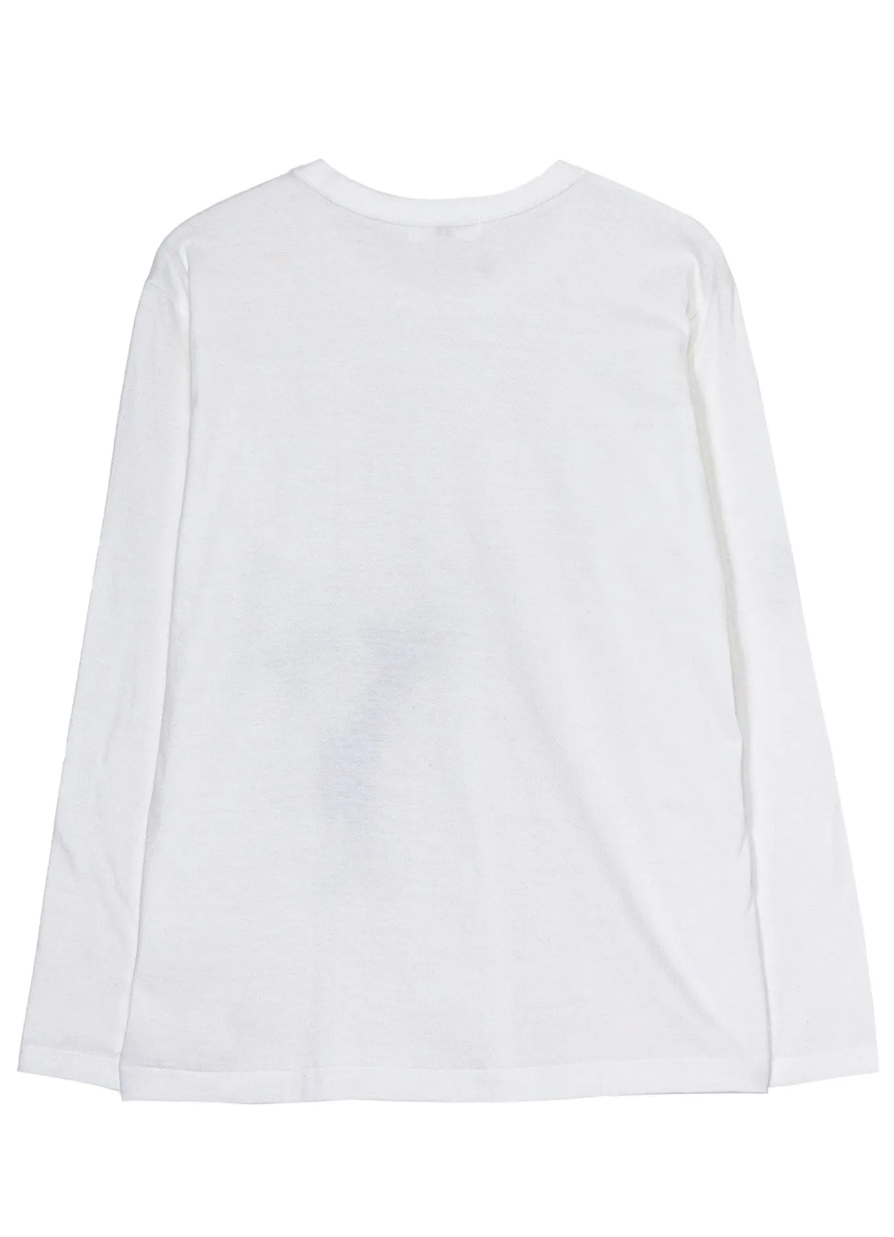 COTTON JERSEY LONG SLEEVE Y'S LOGO T sold by Yohji Yamamoto product image thumbnail 3