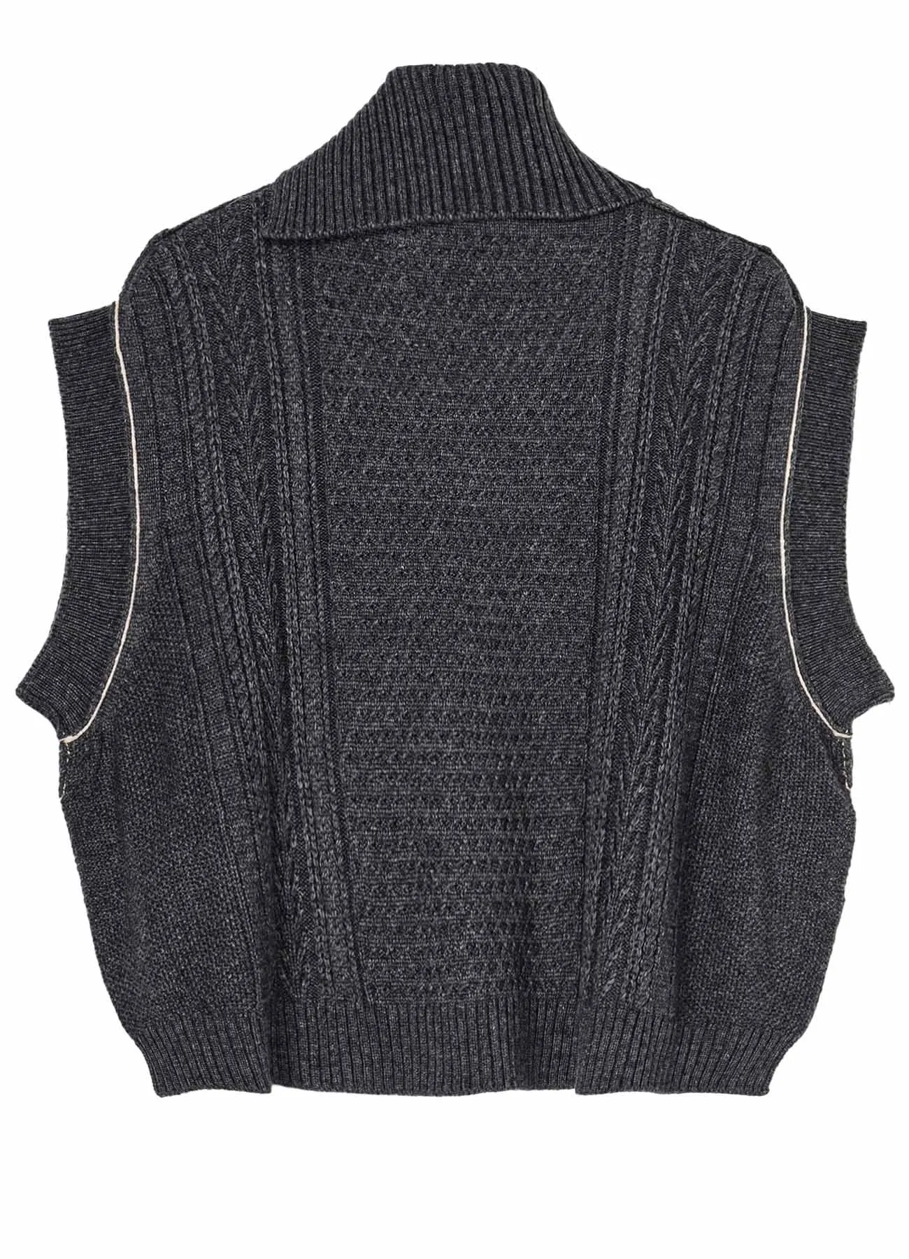 7G1P ALAN KNIT VEST sold by Yohji Yamamoto product image thumbnail 3