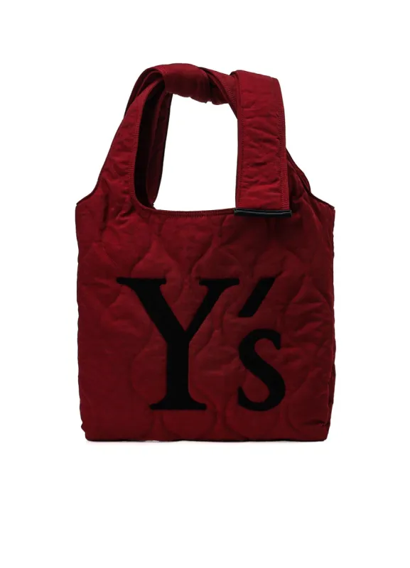 NYLON PADDED KILT TOTE BAG sold by Yohji Yamamoto