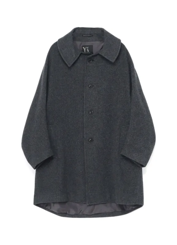 AIRY MOSSER LONG CAPE COAT sold by Yohji Yamamoto