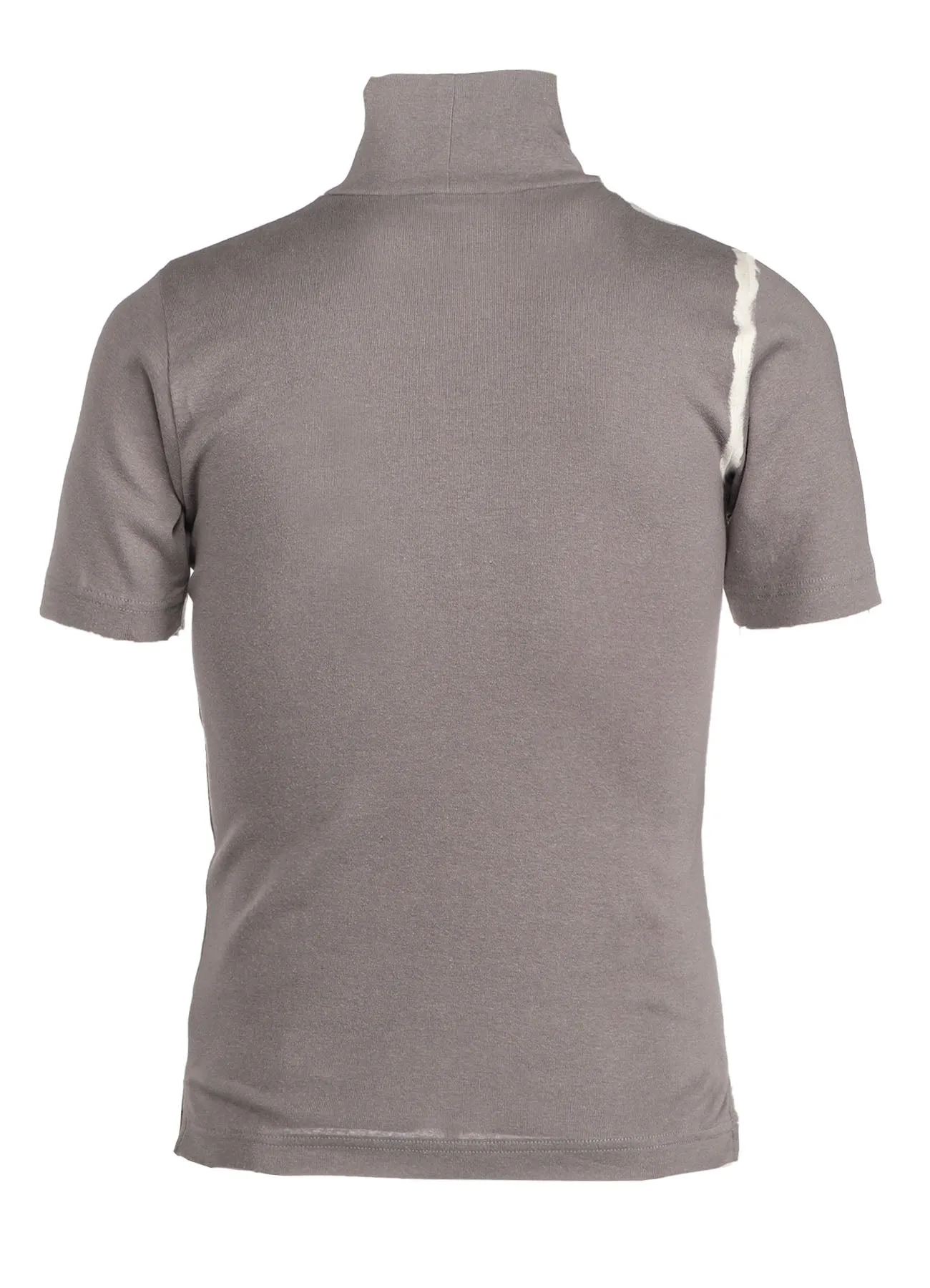 DISCHARGE PRINTING HIGH NECK HALF SLEEVE T sold by Yohji Yamamoto product image thumbnail 3