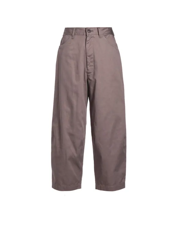 [Y's BORN PRODUCT] COTTON TWILL CUT LINE KNEE PANTS sold by Yohji Yamamoto