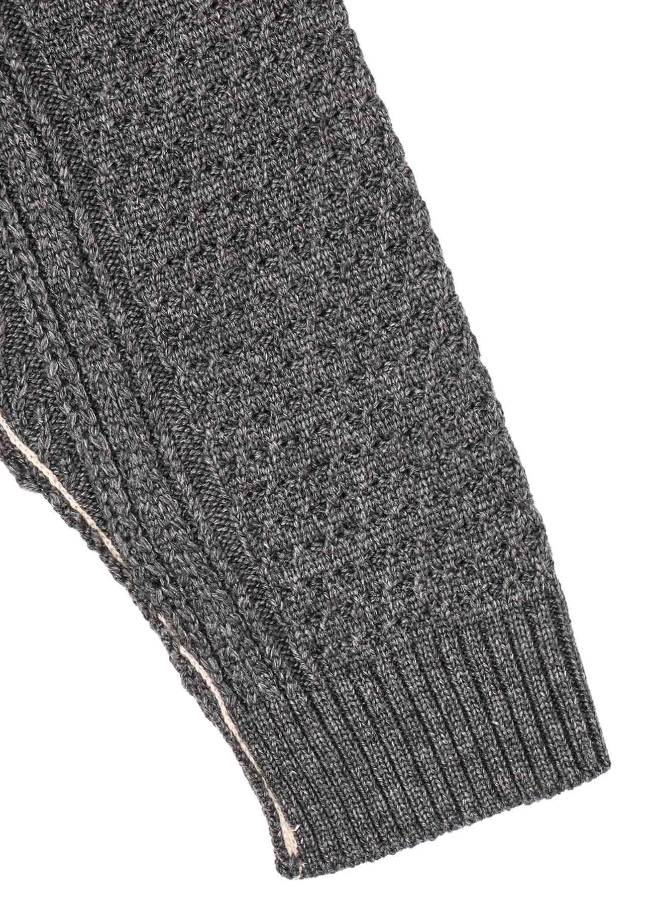 7G1P ALAN KNIT SHORT PULLOVER sold by Yohji Yamamoto product image thumbnail 5