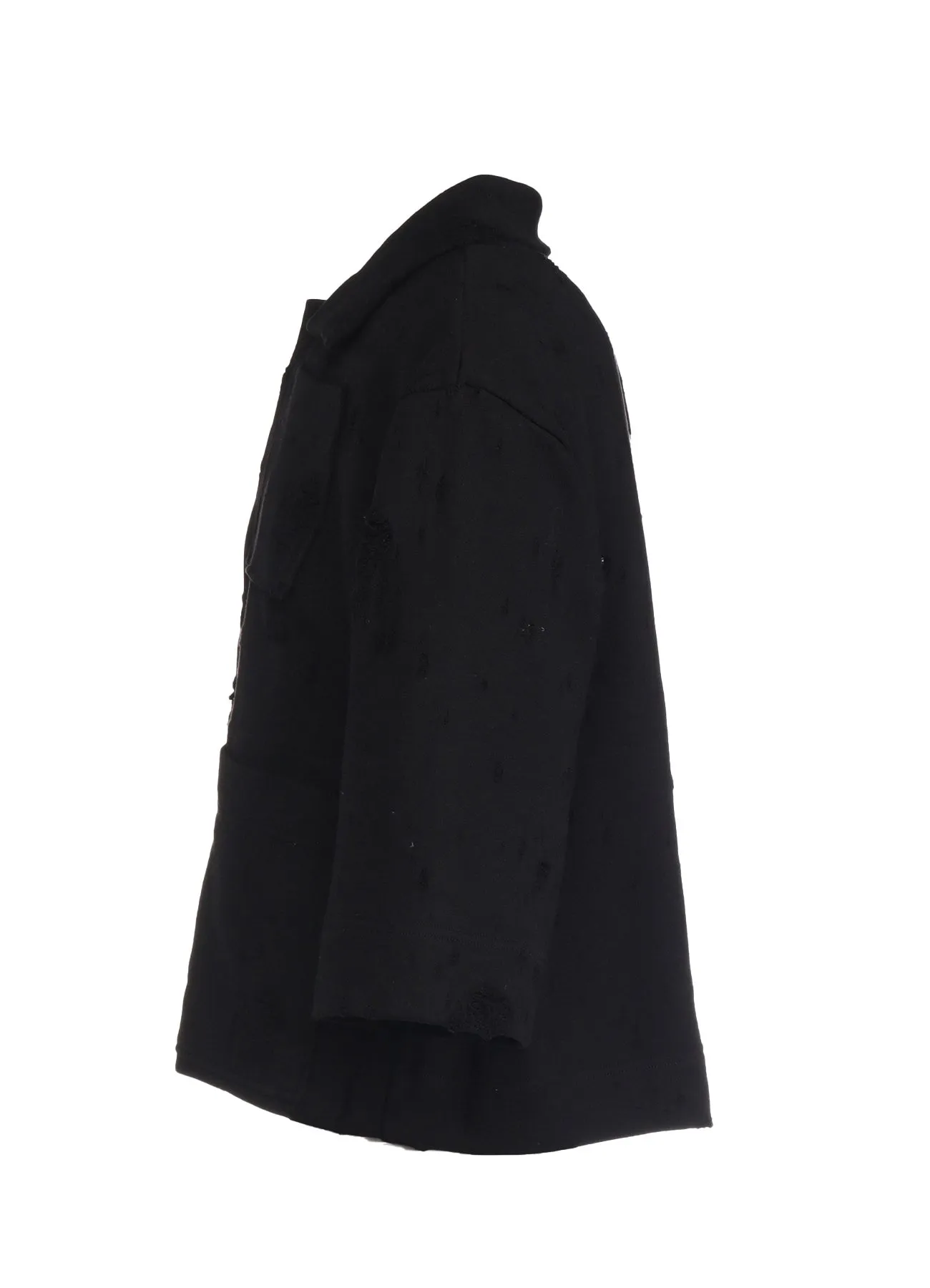 HOLED JQ FRENCH TERRY POCKET JACKET sold by Yohji Yamamoto product image thumbnail 3