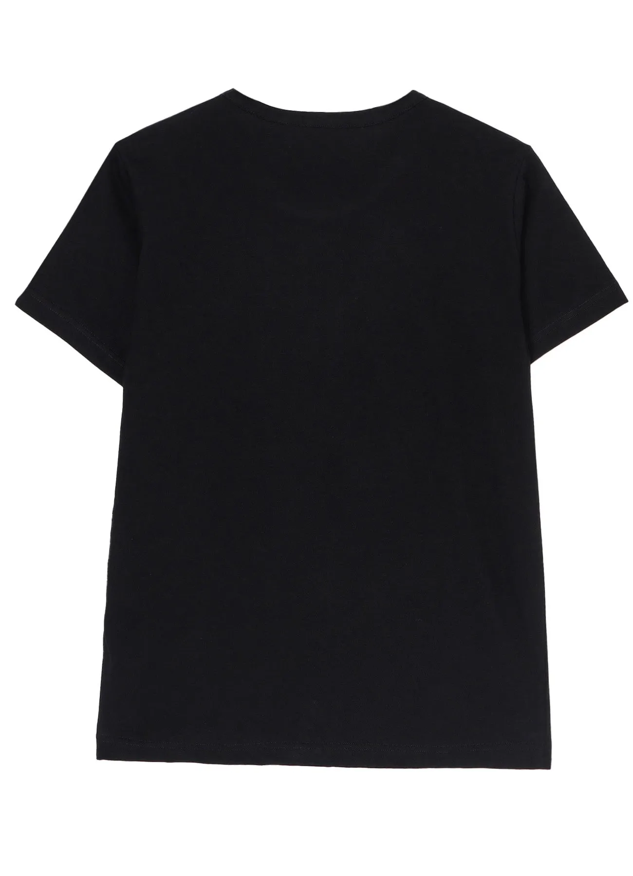 COTTON JERSEY FLOWER PRINT ROUND NECK T sold by Yohji Yamamoto product image thumbnail 3