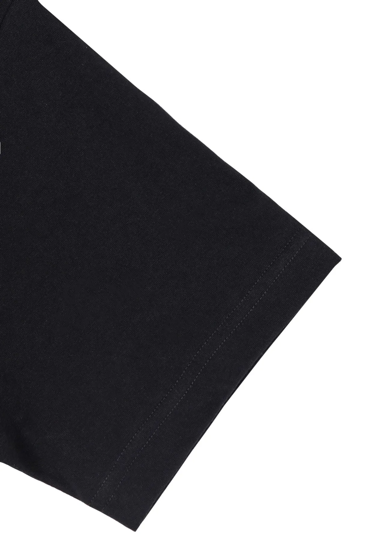 COTTON JERSEY FLOWER PRINT ROUND NECK T sold by Yohji Yamamoto product image thumbnail 5