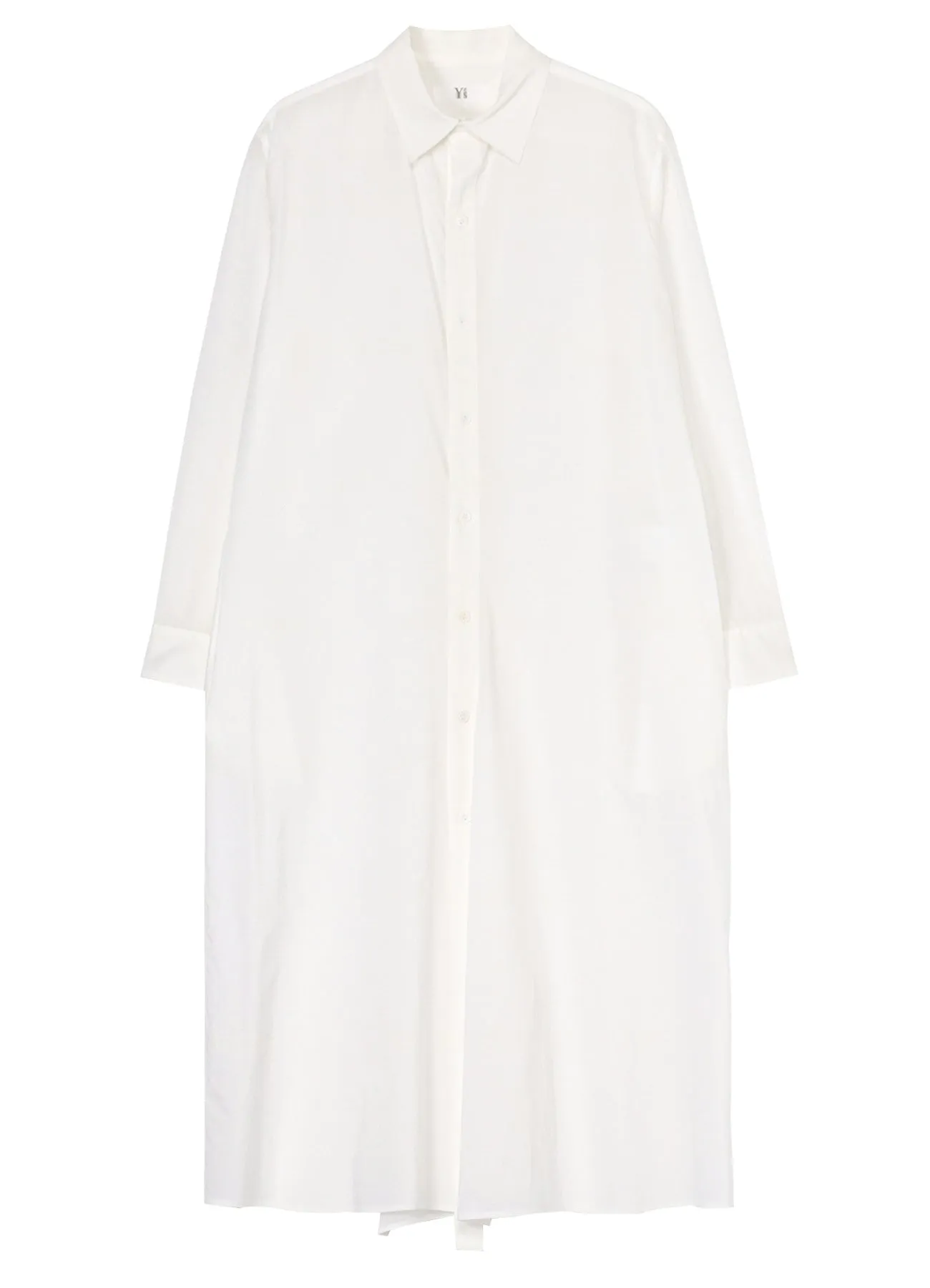COTTON LAWN DOUBLE PLACKET DRESS sold by Yohji Yamamoto product image thumbnail 2