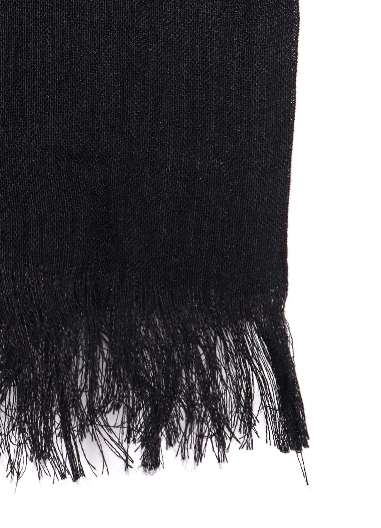 VISCOSE SILK FLOWER PATTERN SCARF sold by Yohji Yamamoto product image thumbnail 5