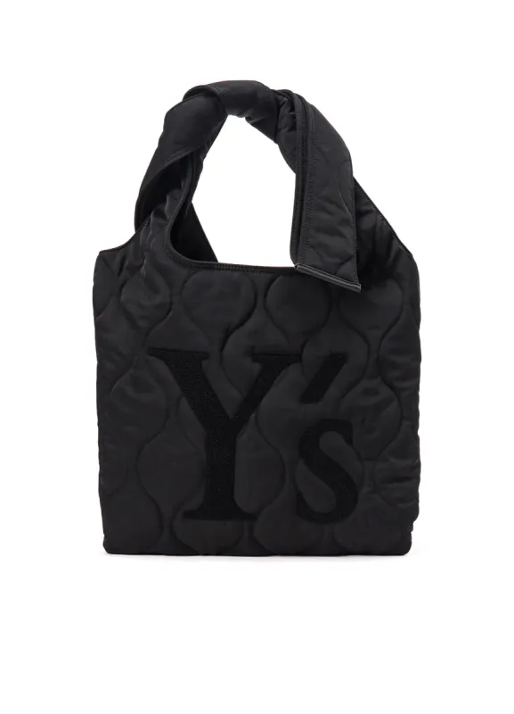NYLON PADDED KILT TOTE BAG sold by Yohji Yamamoto