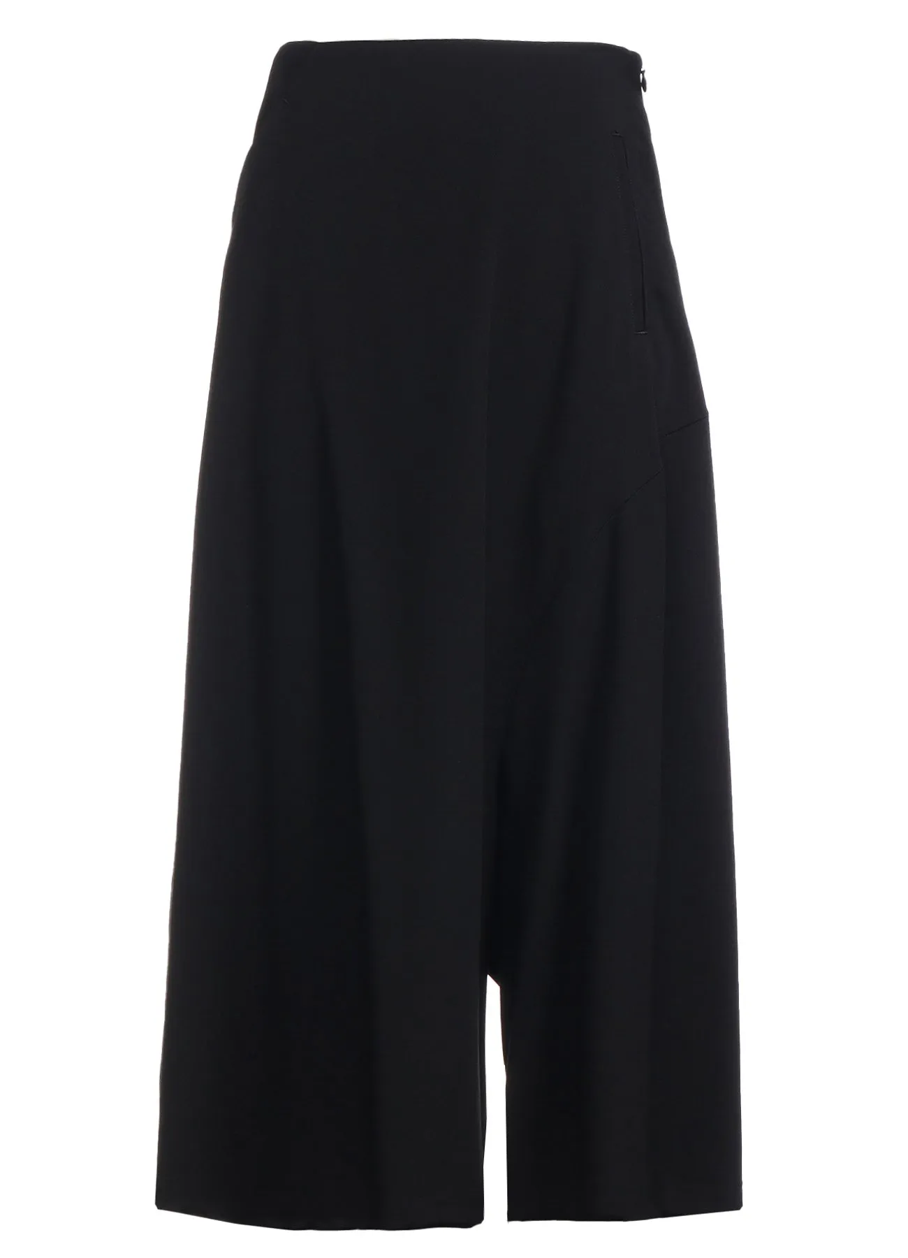 WOOL GABARDINE BACK YORK SKIRT PANTS sold by Yohji Yamamoto product image thumbnail 2