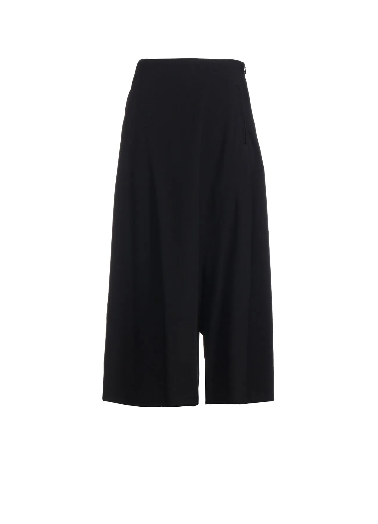 WOOL GABARDINE BACK YORK SKIRT PANTS sold by Yohji Yamamoto