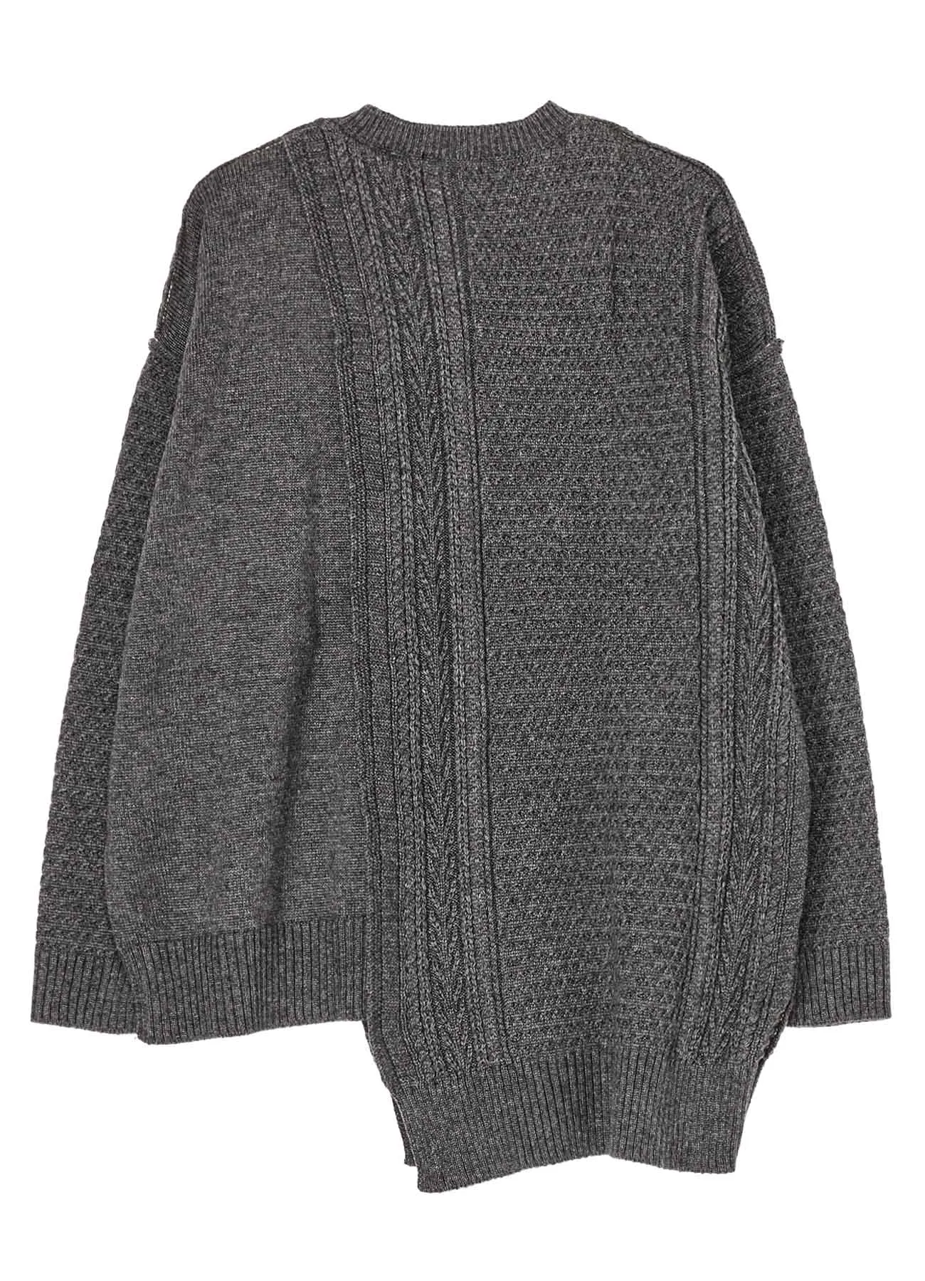 7G1P ALAN KNIT BIG PULLOVER sold by Yohji Yamamoto product image thumbnail 3