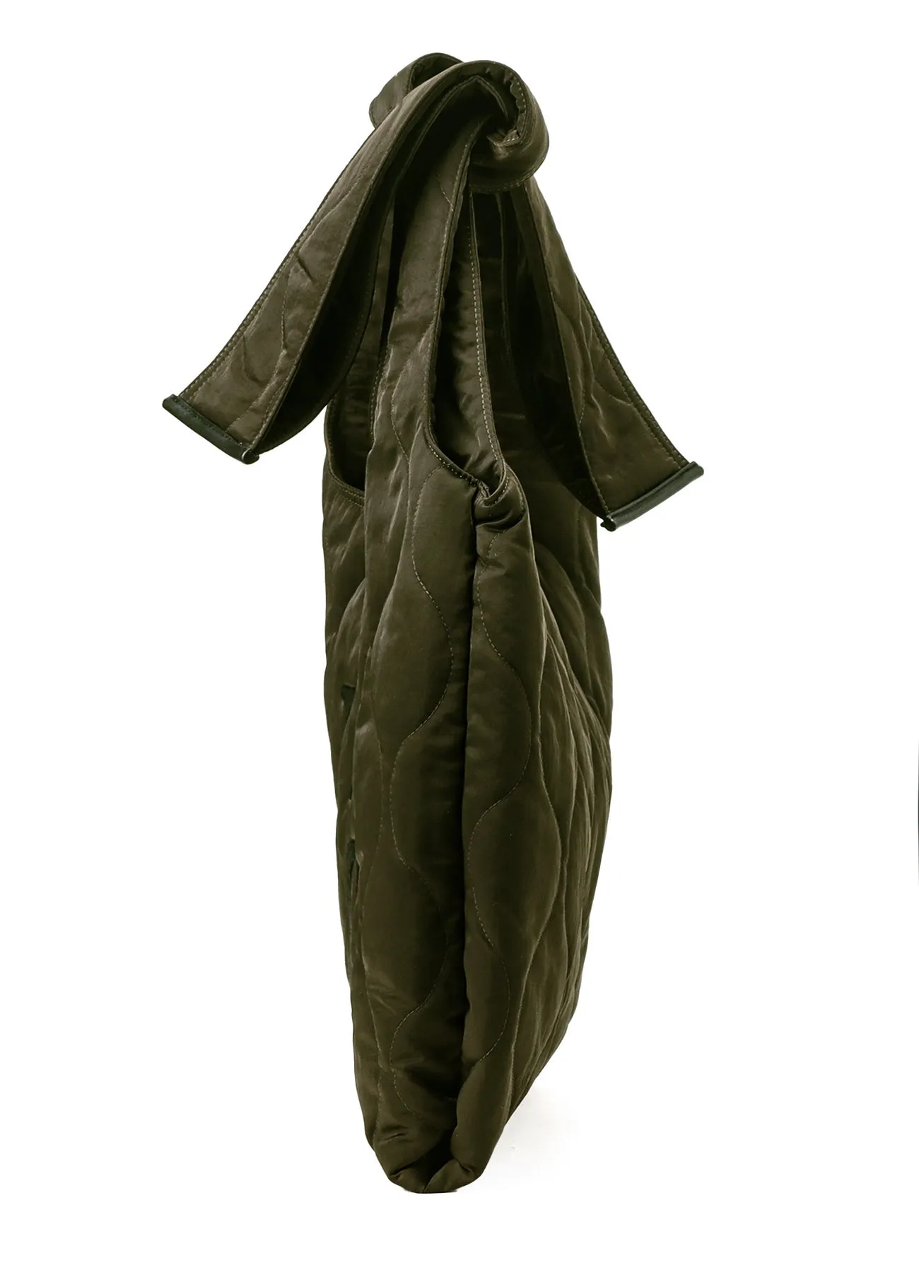 NYLON PADDED KILT TOTE BAG sold by Yohji Yamamoto product image thumbnail 3