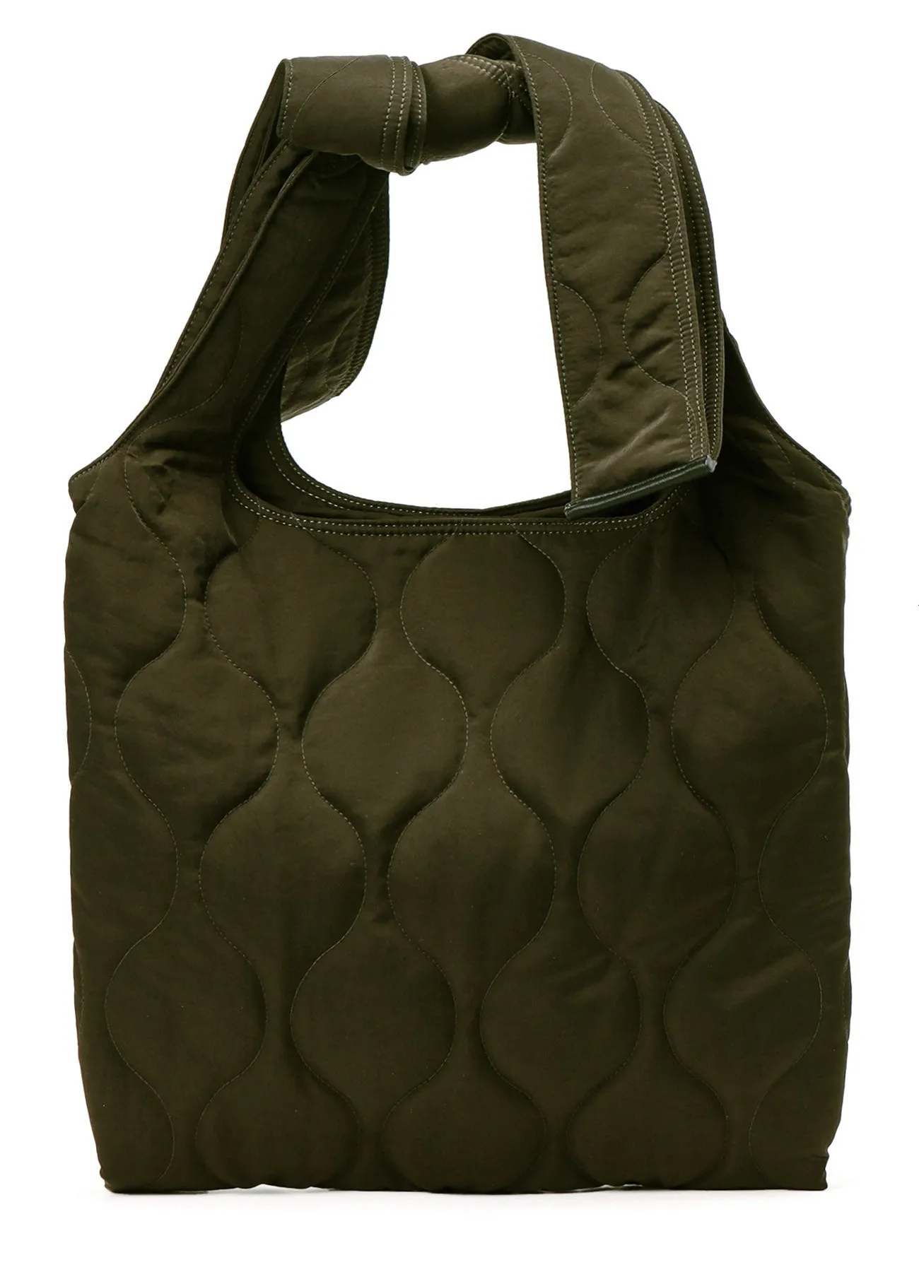 NYLON PADDED KILT TOTE BAG sold by Yohji Yamamoto product image thumbnail 4