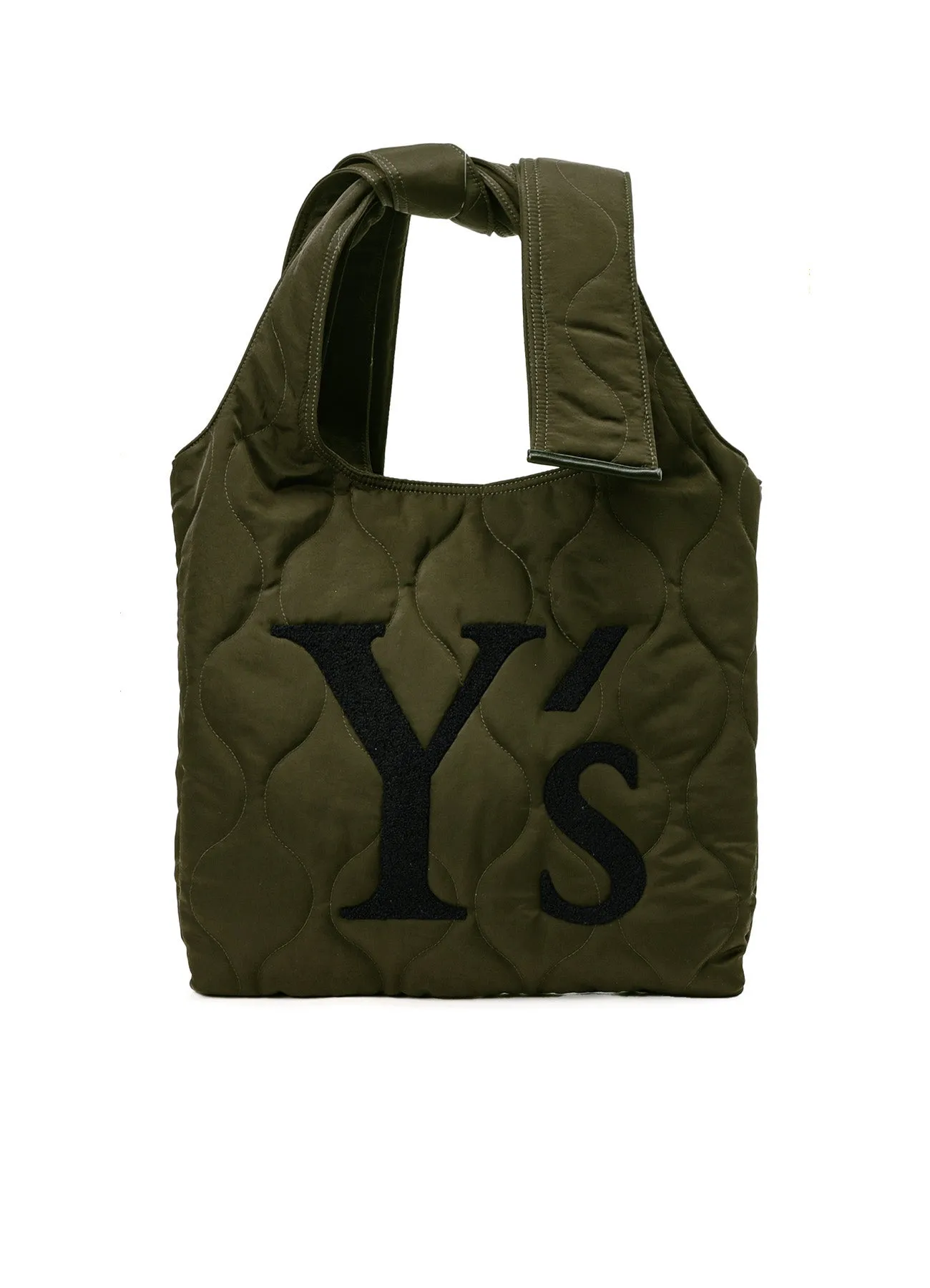 NYLON PADDED KILT TOTE BAG sold by Yohji Yamamoto