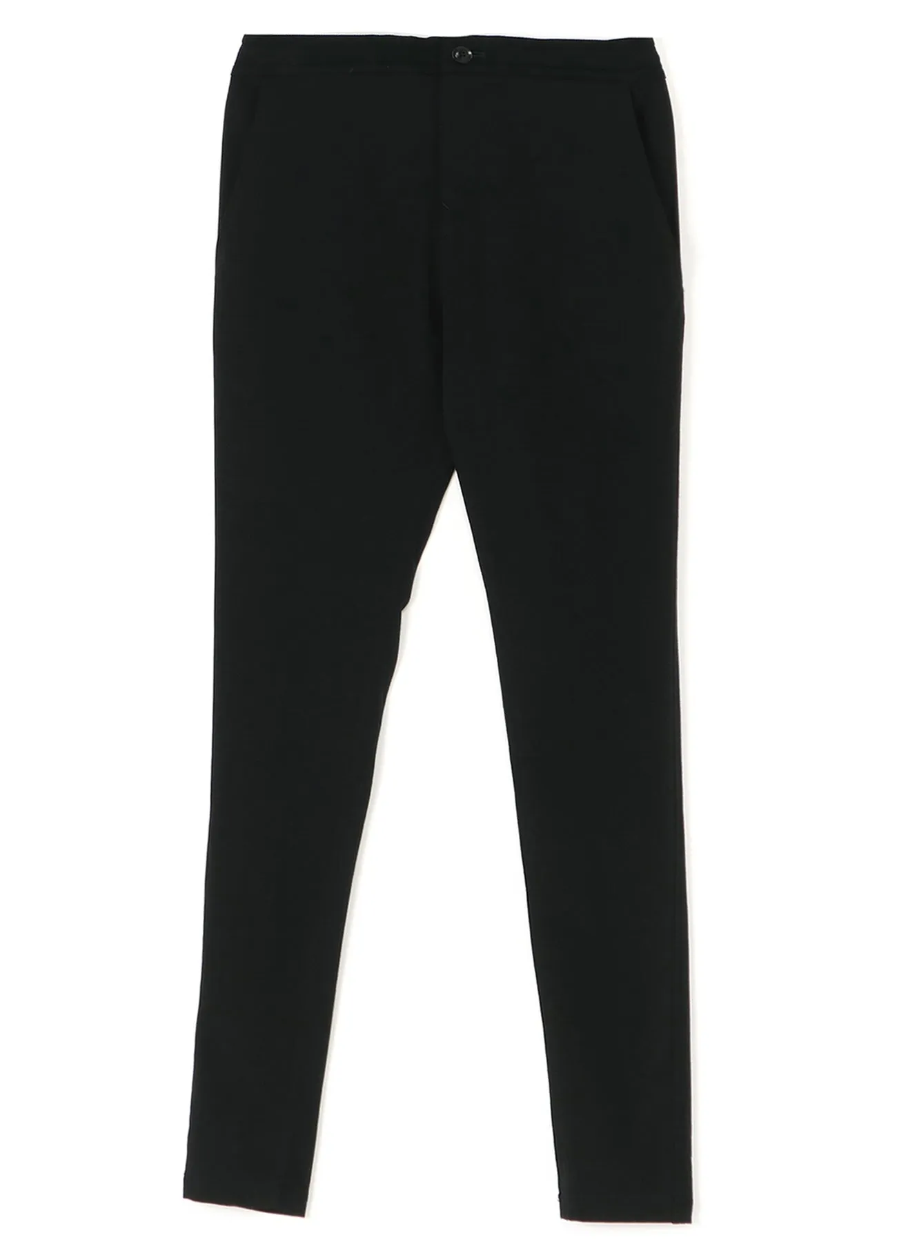 TRIACETATE POLYESTER de CHINE DOCKING LEGGINGS PANTS sold by Yohji Yamamoto product image thumbnail 2
