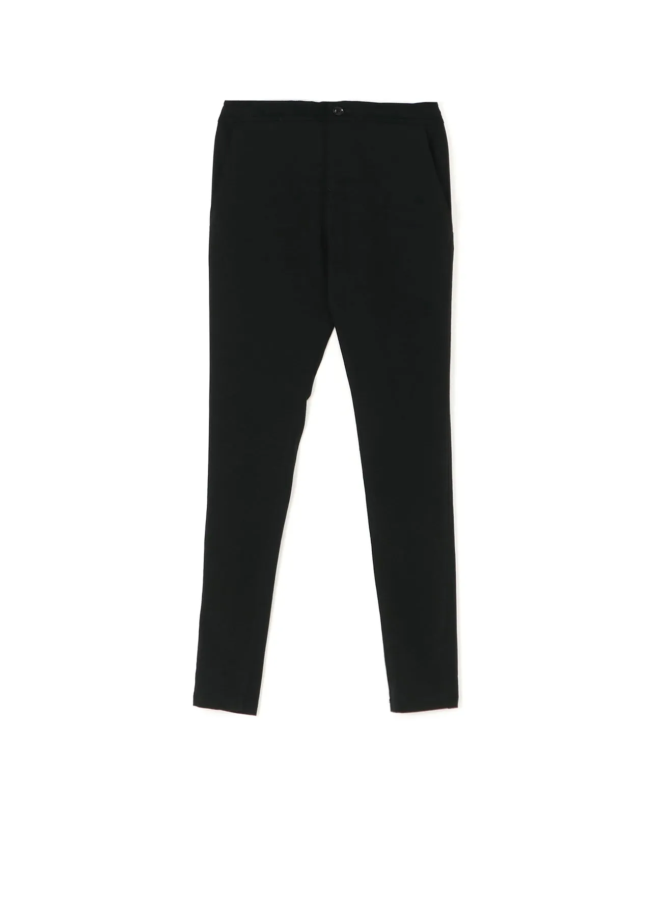 TRIACETATE POLYESTER de CHINE DOCKING LEGGINGS PANTS sold by Yohji Yamamoto