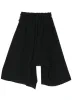 TRIACETATE POLYESTER de CHINE ASYMMETRY PANTS sold by Yohji Yamamoto