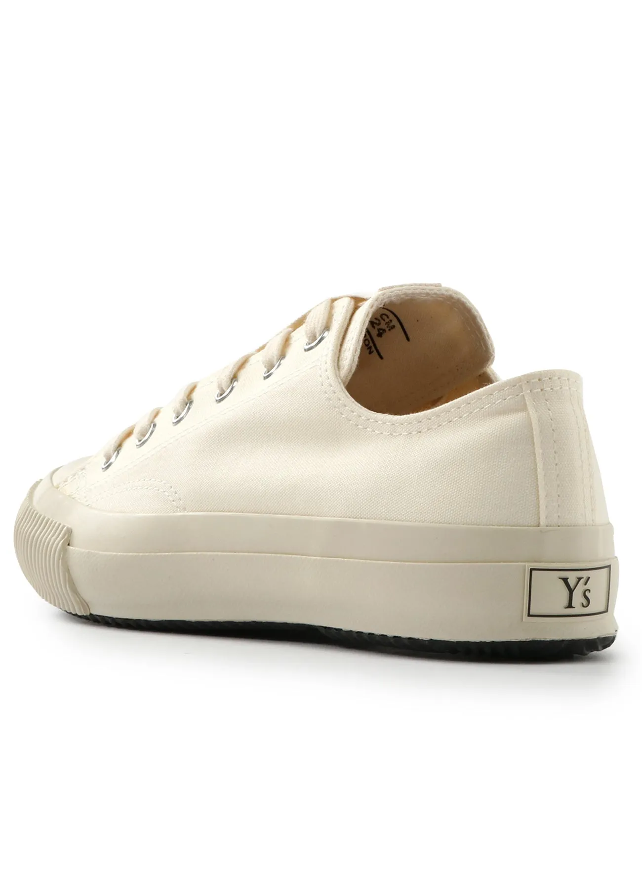 Cotton Canvas Standard Men's Sneakers sold by Yohji Yamamoto product image thumbnail 4