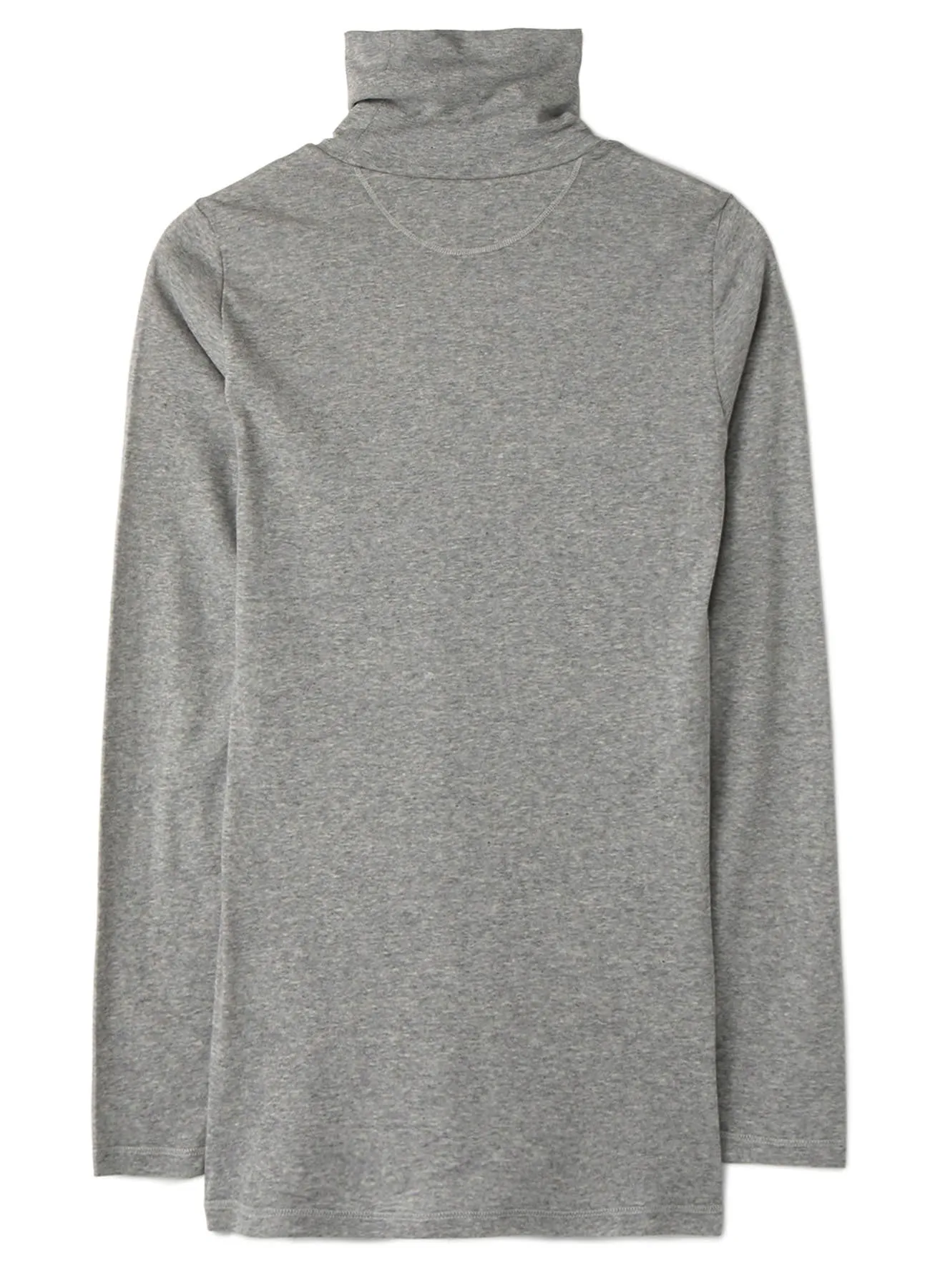 60/- COTTON SOFT RIB JERSEY HIGH NECK LONG SLEEVE SHIRT sold by Yohji Yamamoto product image thumbnail 3