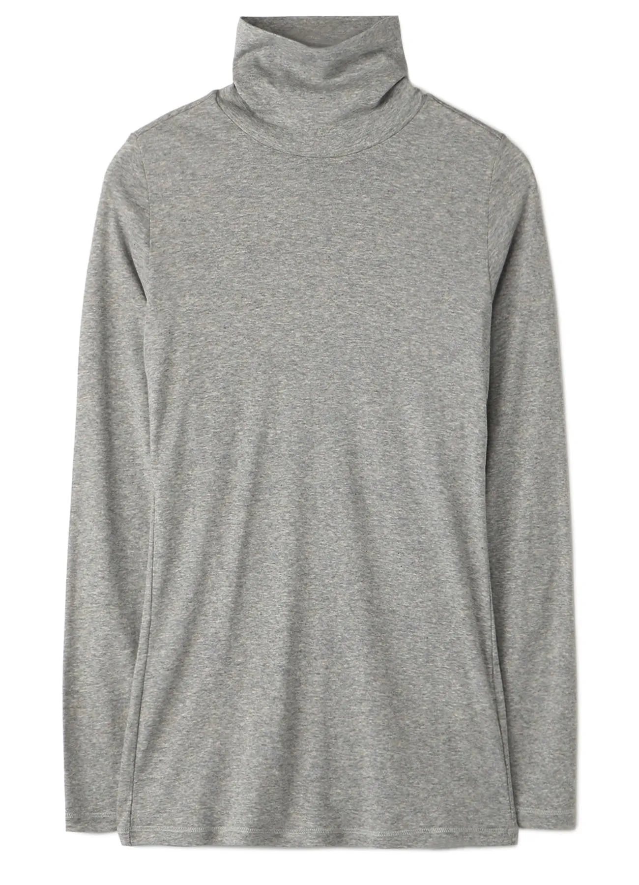 60/- COTTON SOFT RIB JERSEY HIGH NECK LONG SLEEVE SHIRT sold by Yohji Yamamoto product image thumbnail 2