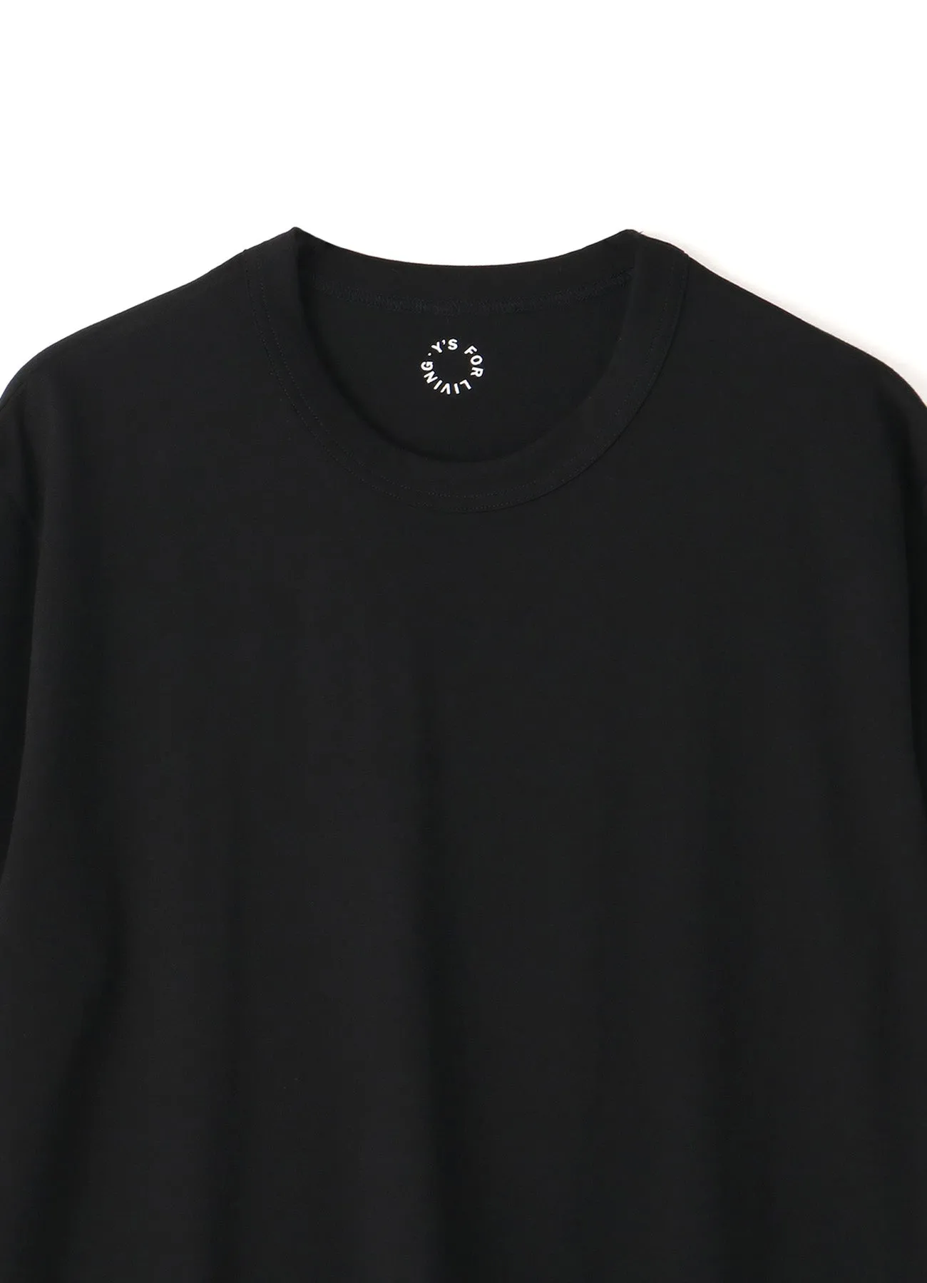 60/2 COTTON SUVIN GIZA JERSEY SHORT SLEEVE T-SHIRT (L) sold by Yohji Yamamoto product image thumbnail 4