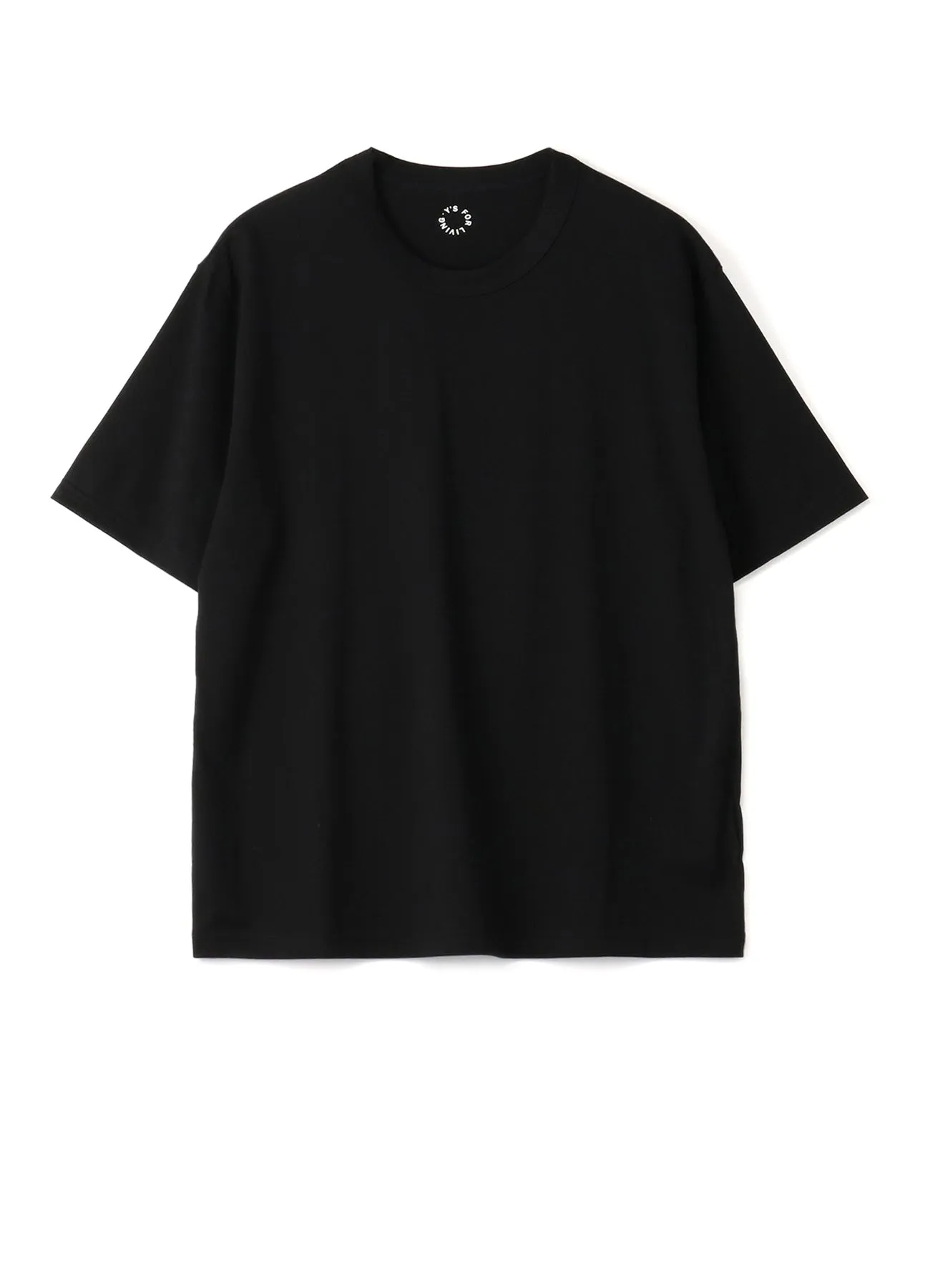 60/2 COTTON SUVIN GIZA JERSEY SHORT SLEEVE T-SHIRT (L) sold by Yohji Yamamoto