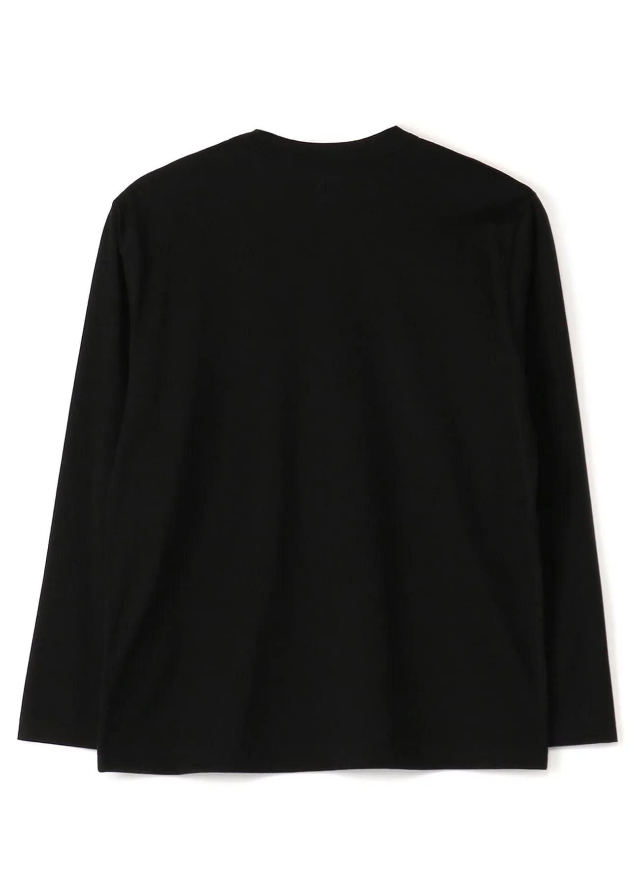 60/2 COTTON SUVIN GIZA JERSEY LONG SLEEVE T-SHIRT (M) sold by Yohji Yamamoto product image thumbnail 4