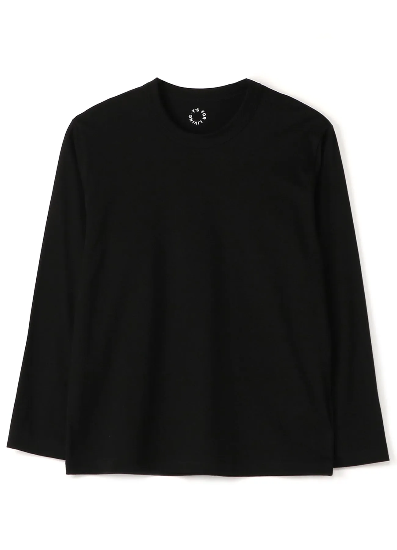 60/2 COTTON SUVIN GIZA JERSEY LONG SLEEVE T-SHIRT (M) sold by Yohji Yamamoto product image thumbnail 3