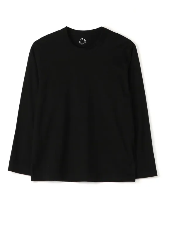 60/2 COTTON SUVIN GIZA JERSEY LONG SLEEVE T-SHIRT (M) sold by Yohji Yamamoto