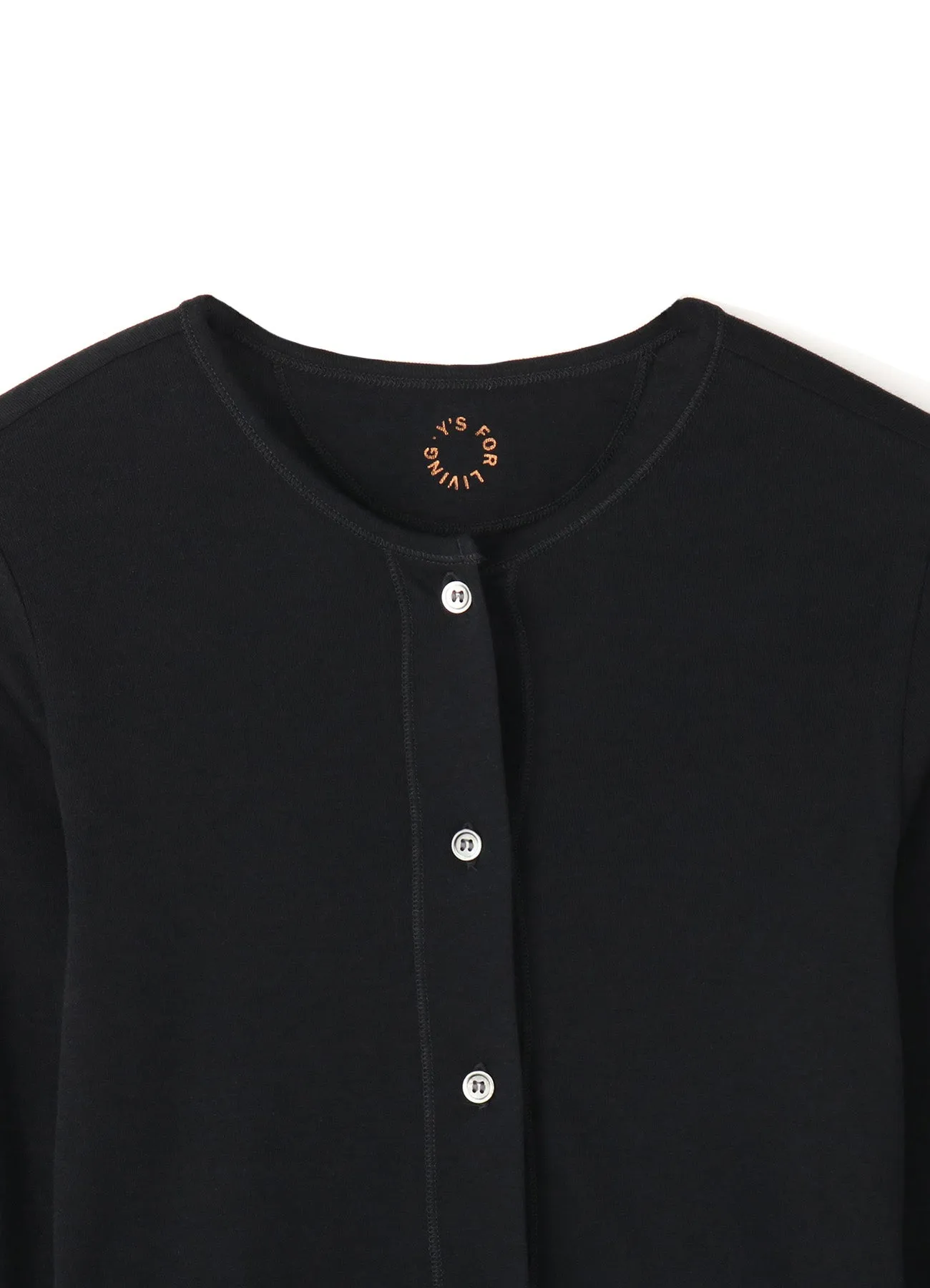 60/- COTTON SOFT RIB JERSEY CARDIGAN sold by Yohji Yamamoto product image thumbnail 4