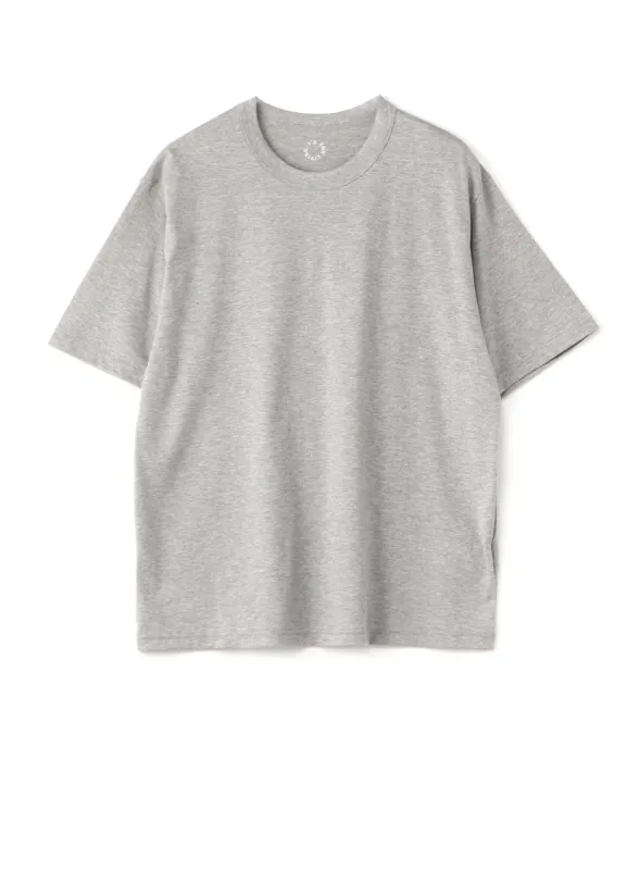 60/2 COTTON SUVIN GIZA JERSEY SHORT SLEEVE T-SHIRT (L) sold by Yohji Yamamoto
