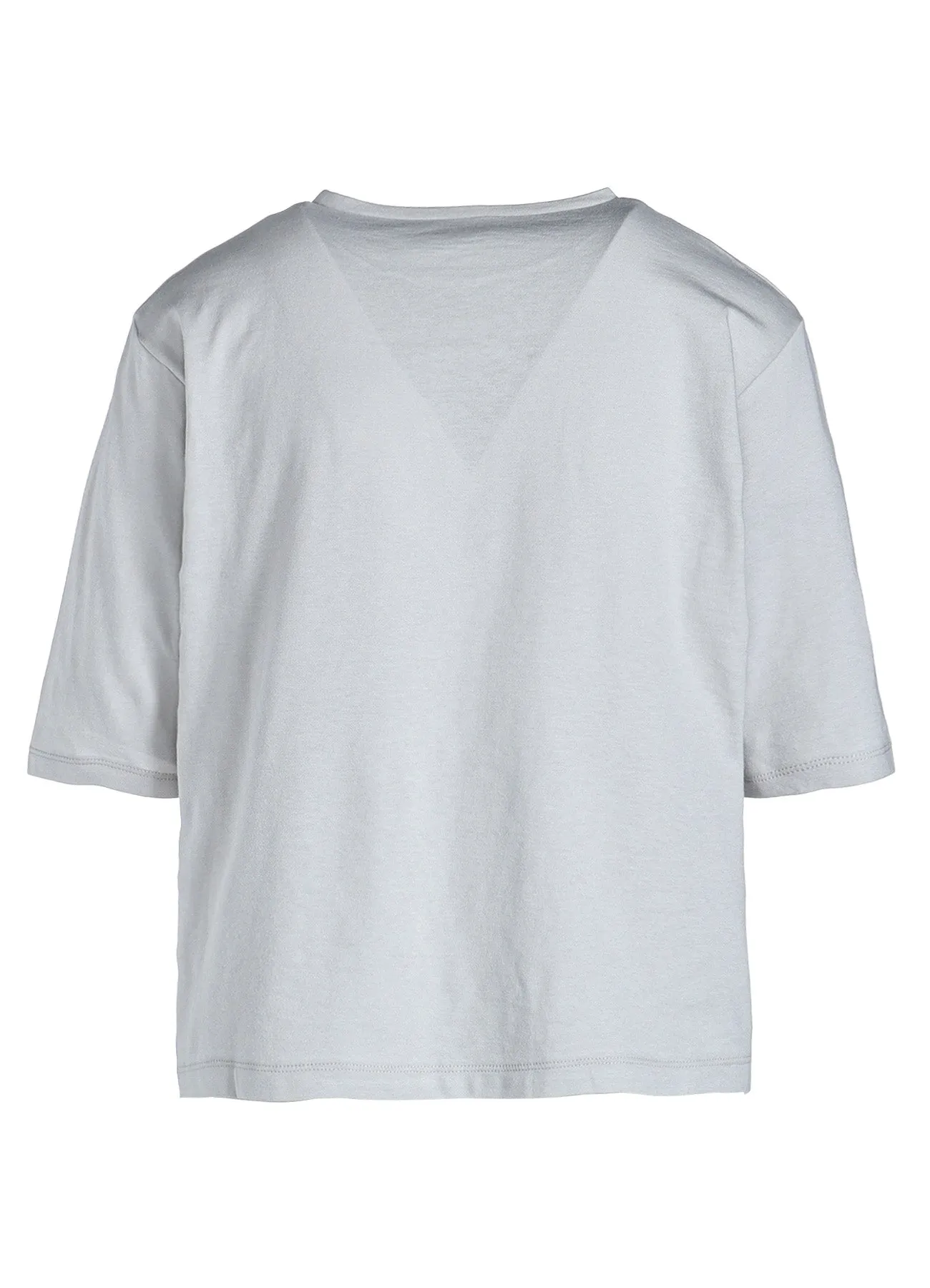 PLAID PRINT T-SHIRT sold by Yohji Yamamoto product image thumbnail 4