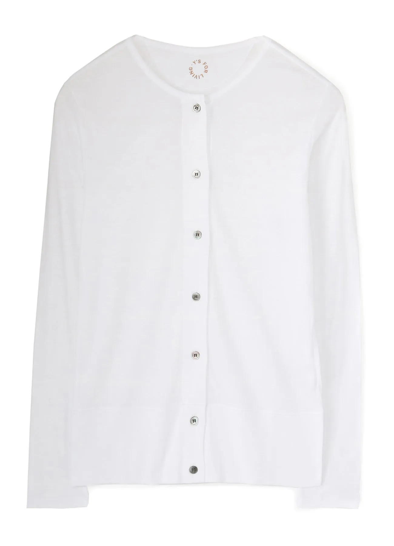 60/- COTTON SOFT RIB JERSEY CARDIGAN sold by Yohji Yamamoto product image thumbnail 2