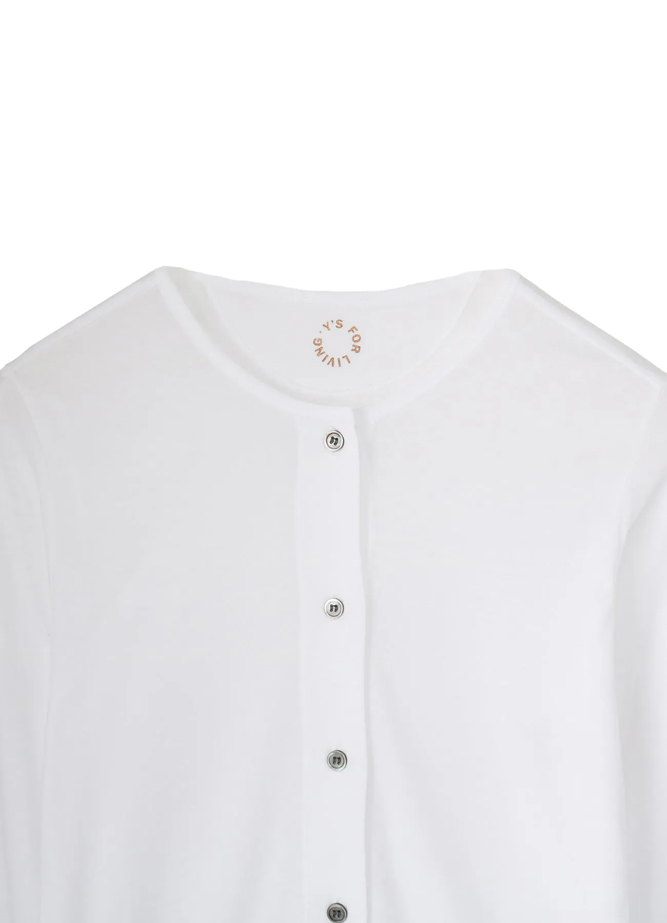 60/- COTTON SOFT RIB JERSEY CARDIGAN sold by Yohji Yamamoto product image thumbnail 4