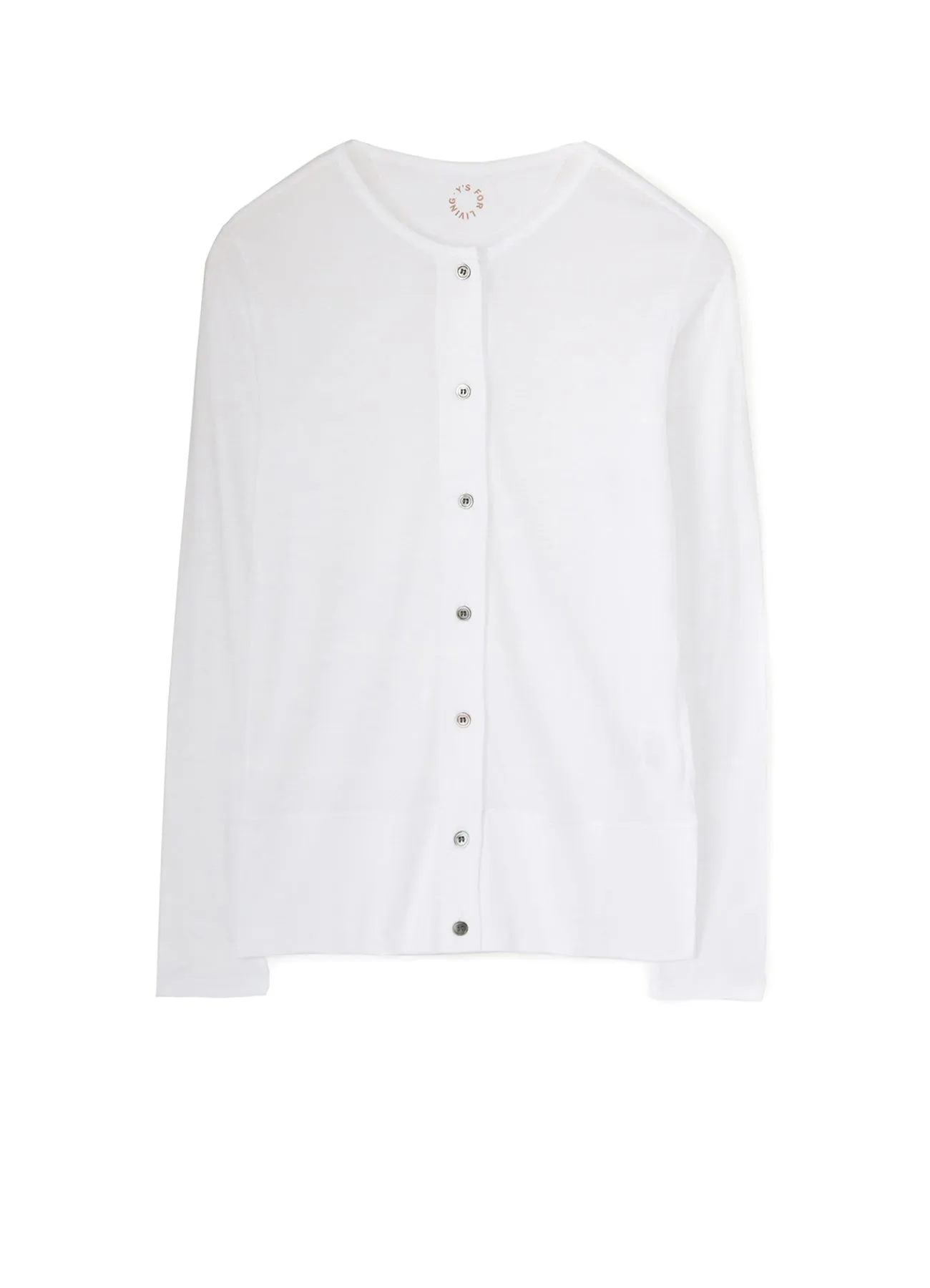 60/- COTTON SOFT RIB JERSEY CARDIGAN sold by Yohji Yamamoto