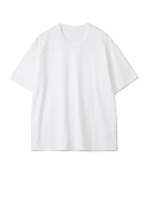 60/2 COTTON SUVIN GIZA JERSEY SHORT SLEEVE T-SHIRT (L) sold by Yohji Yamamoto